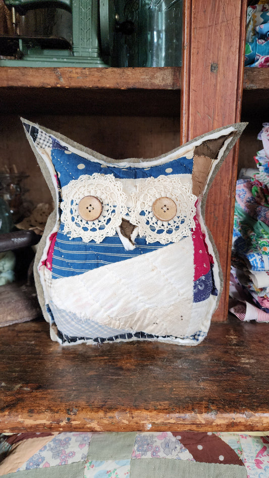 Vintage Quilt Country Owl