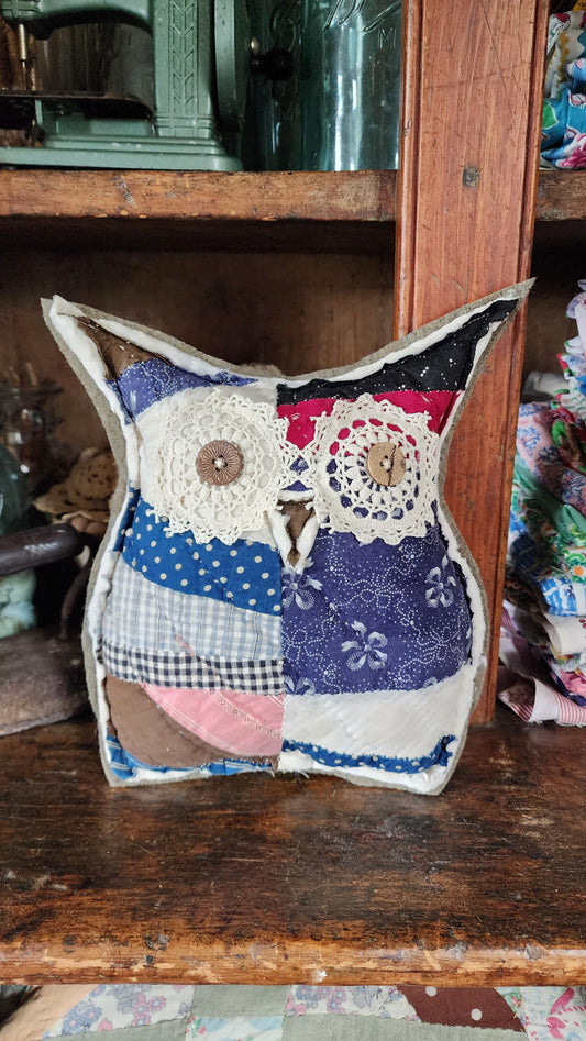 Vintage Quilt Country Owl