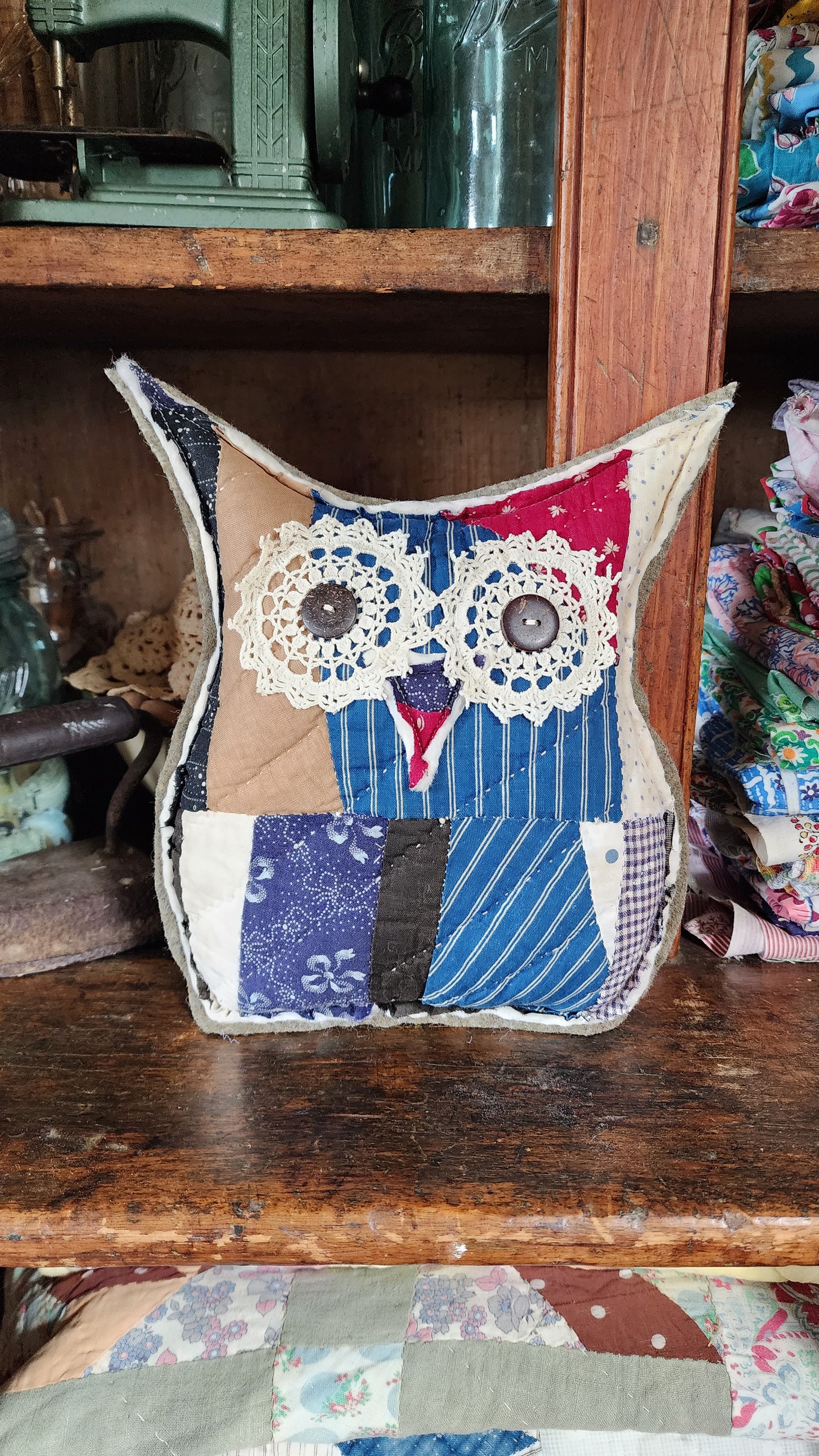 Vintage Quilt Country Owl