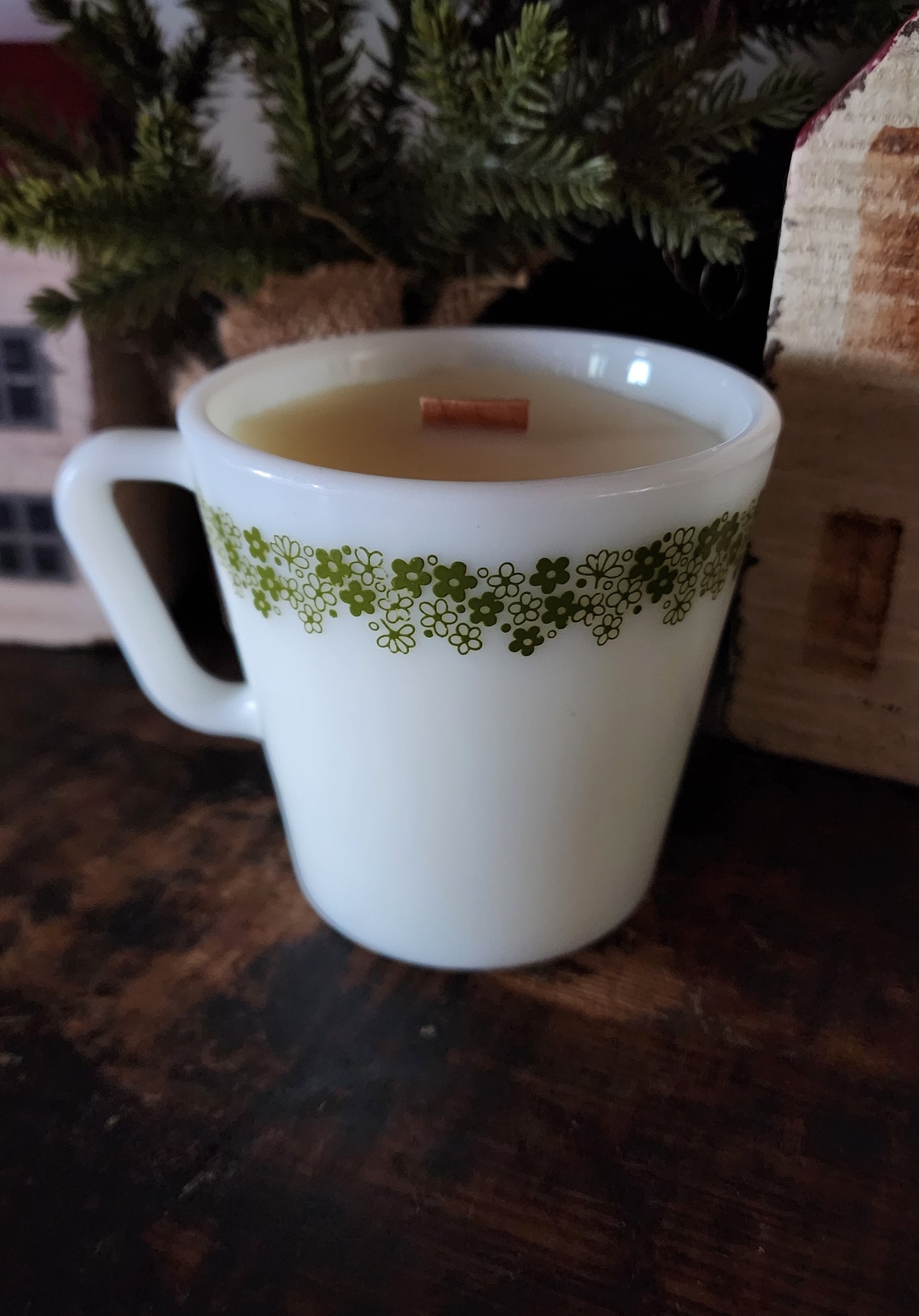 Soy Wax Candle - Candy Cane Forest