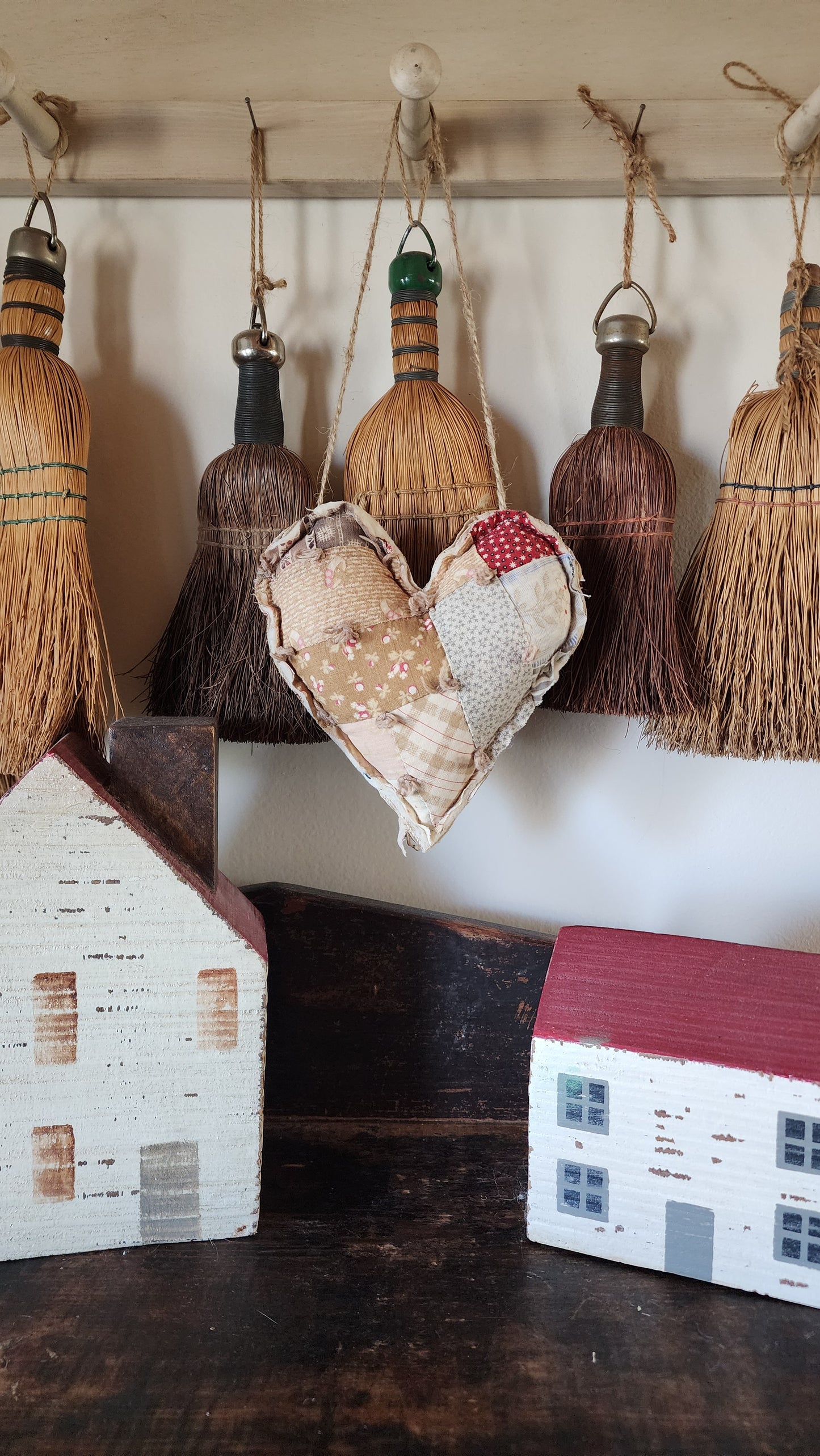 Antique Quilt Country Heart