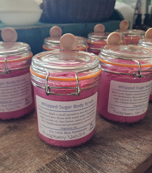 Whipped Sugar Body Scrub - Raspberry Vanilla