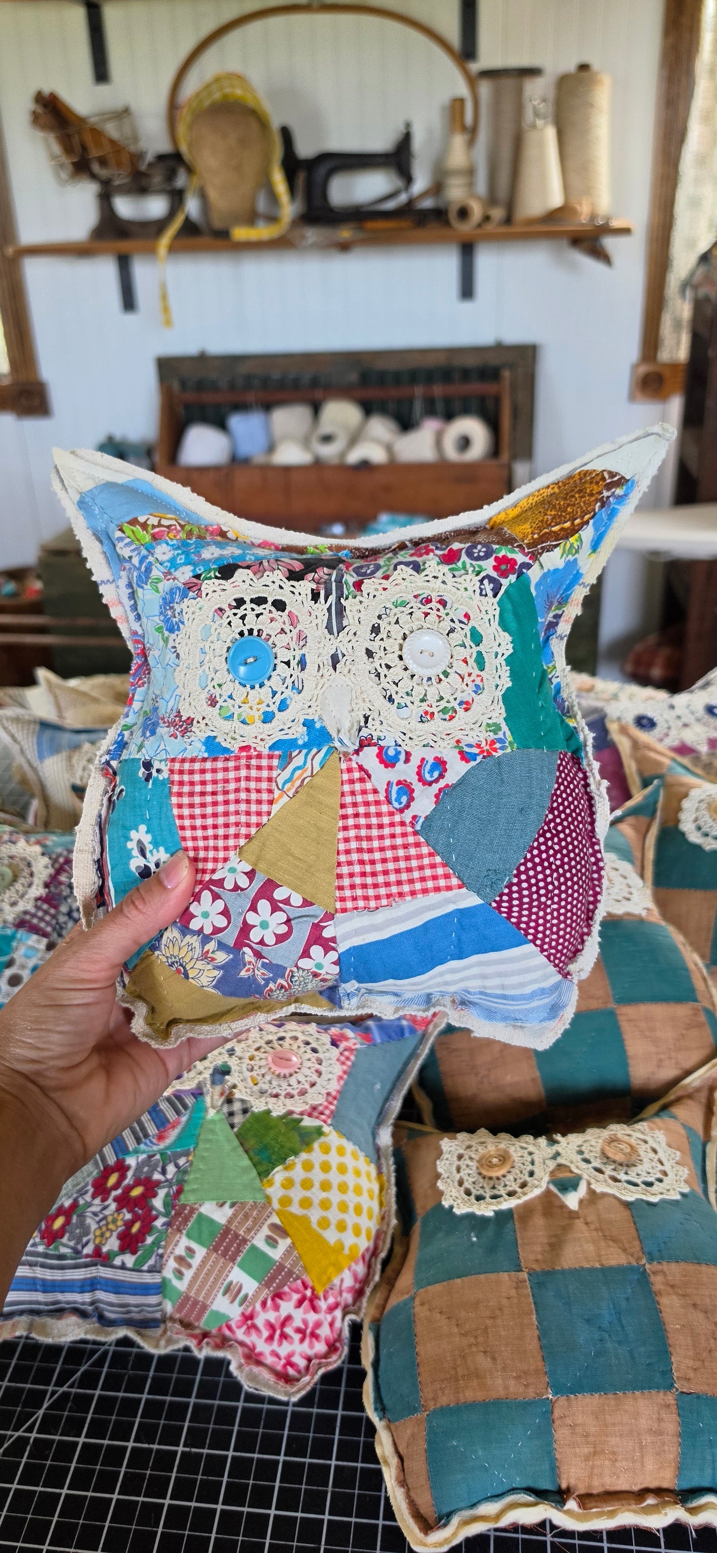 Vintage Quilt Country Owl