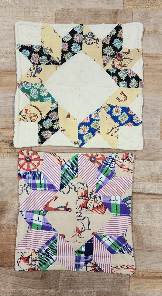 Grandma's Pot Holders Set of 2