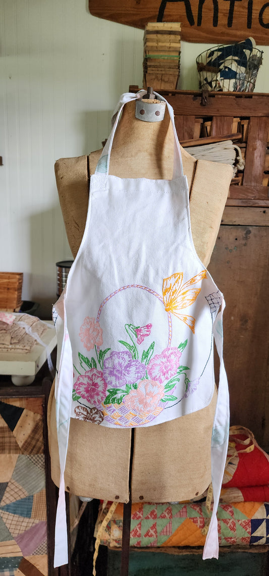 Grandma's Vintage Linen Children's Apron