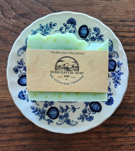 Put the Lime in the Coconut Handmade Soap