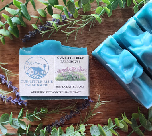 Our Little Blue Farmhouse Handmade Soap