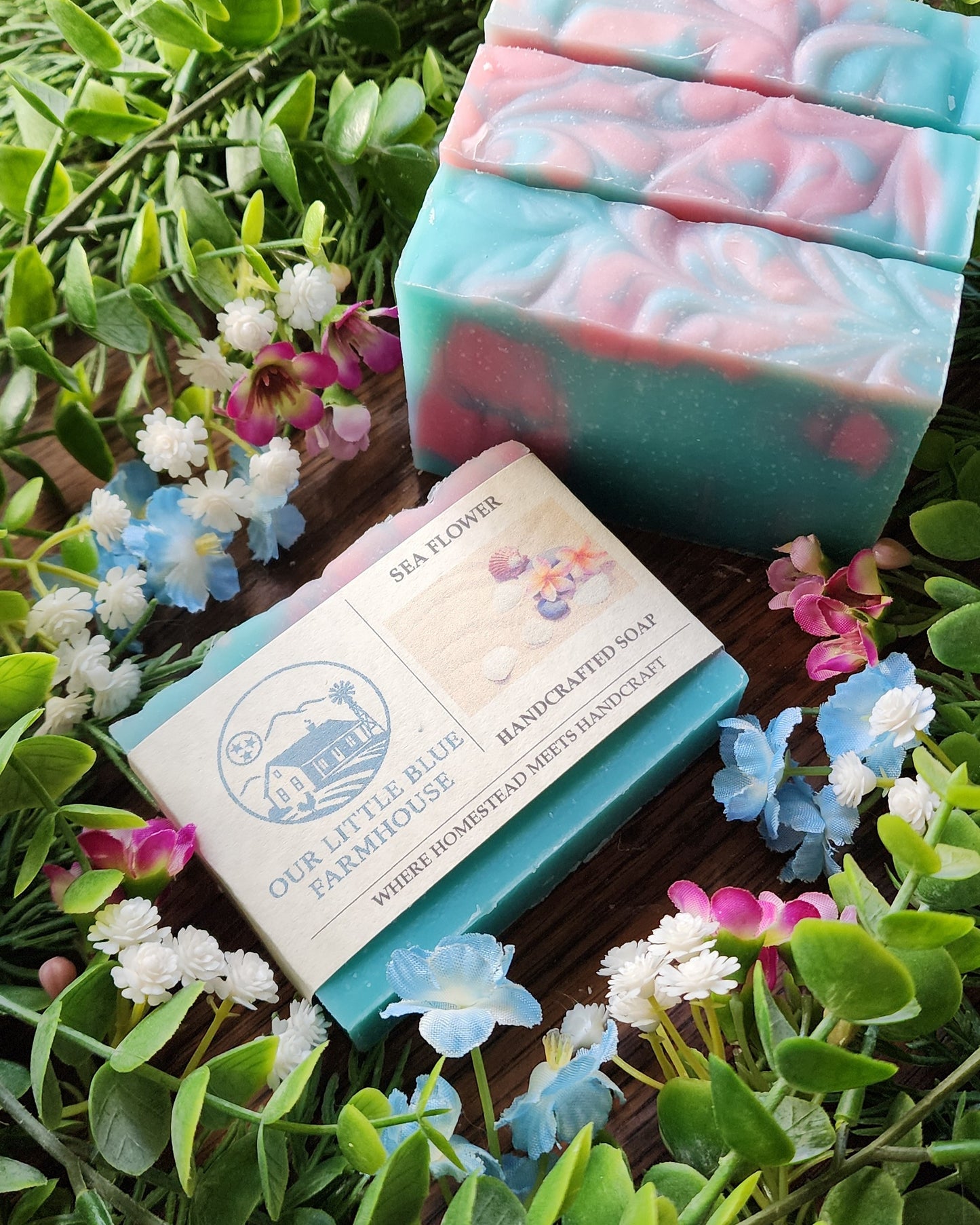 Sea Flower Handmade Soap