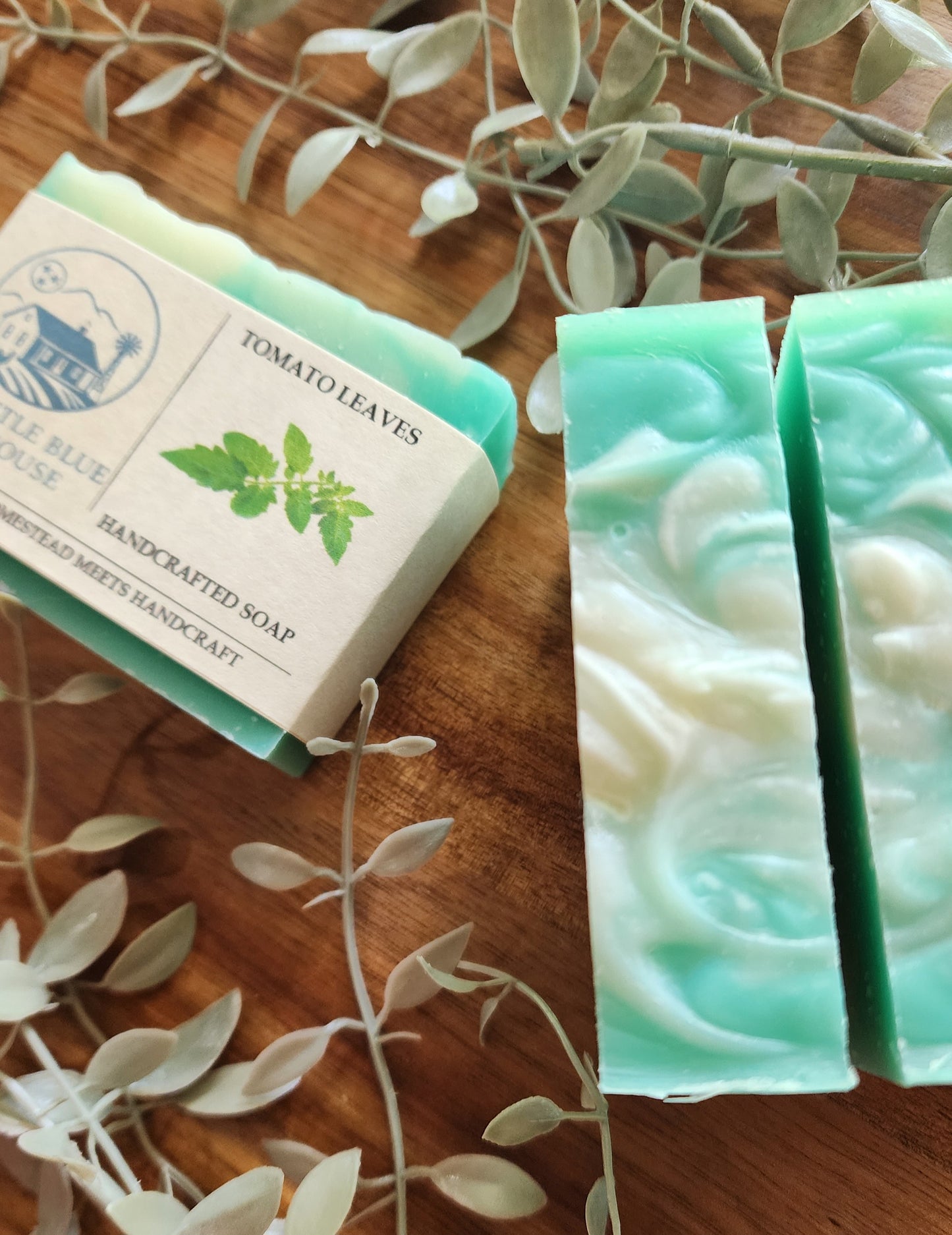 Tomato Leaves Handmade Soap