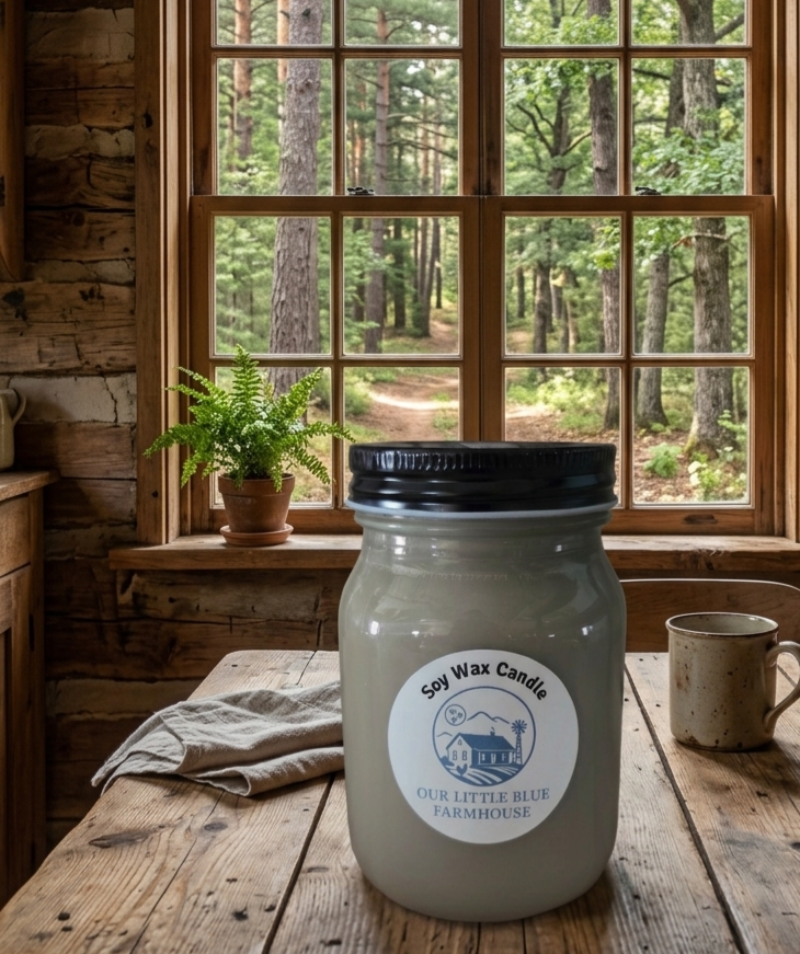 Soy Wax Candle - Cabin in the Woods