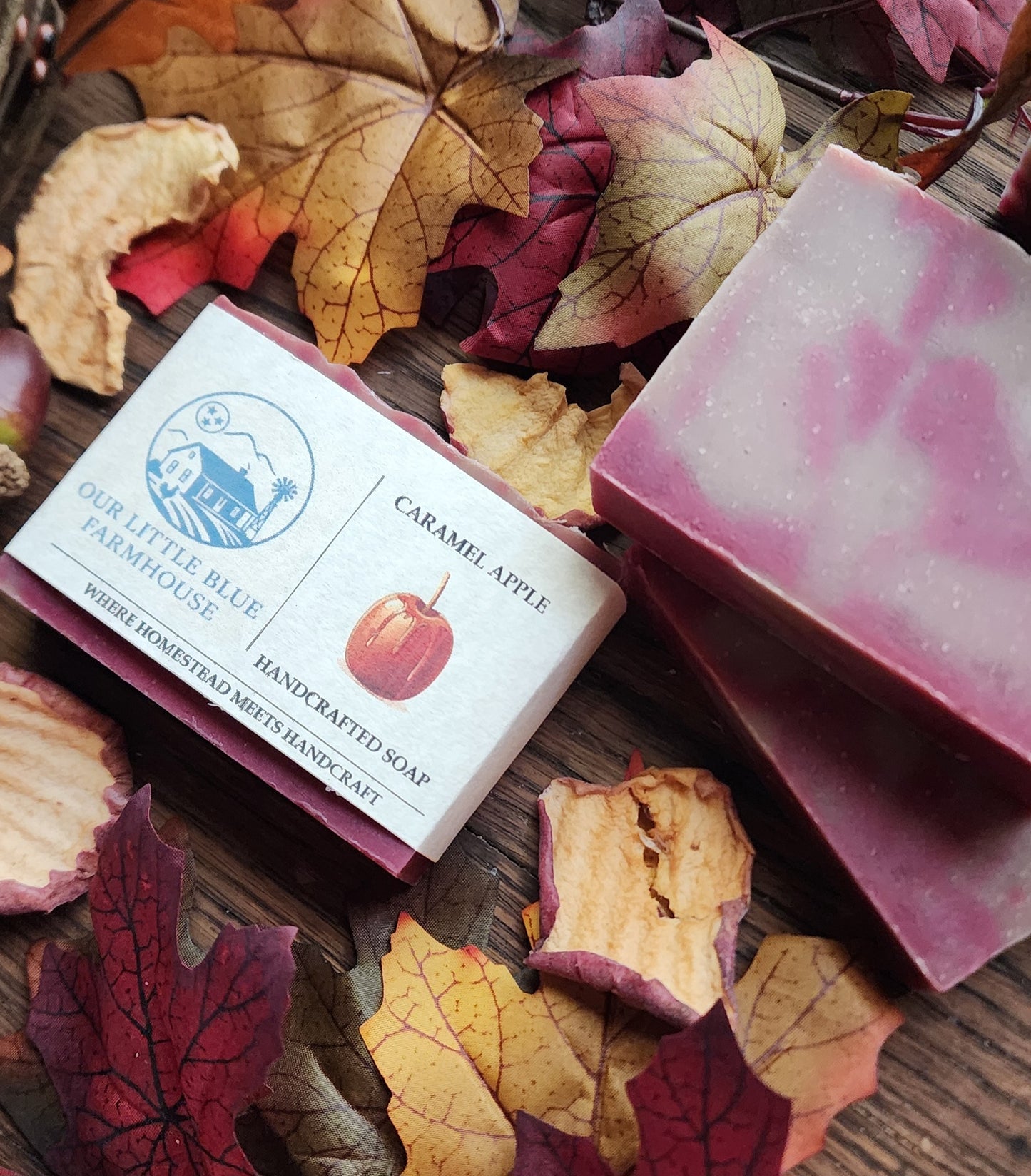 Caramel Apple Farmhouse Handmade Soap