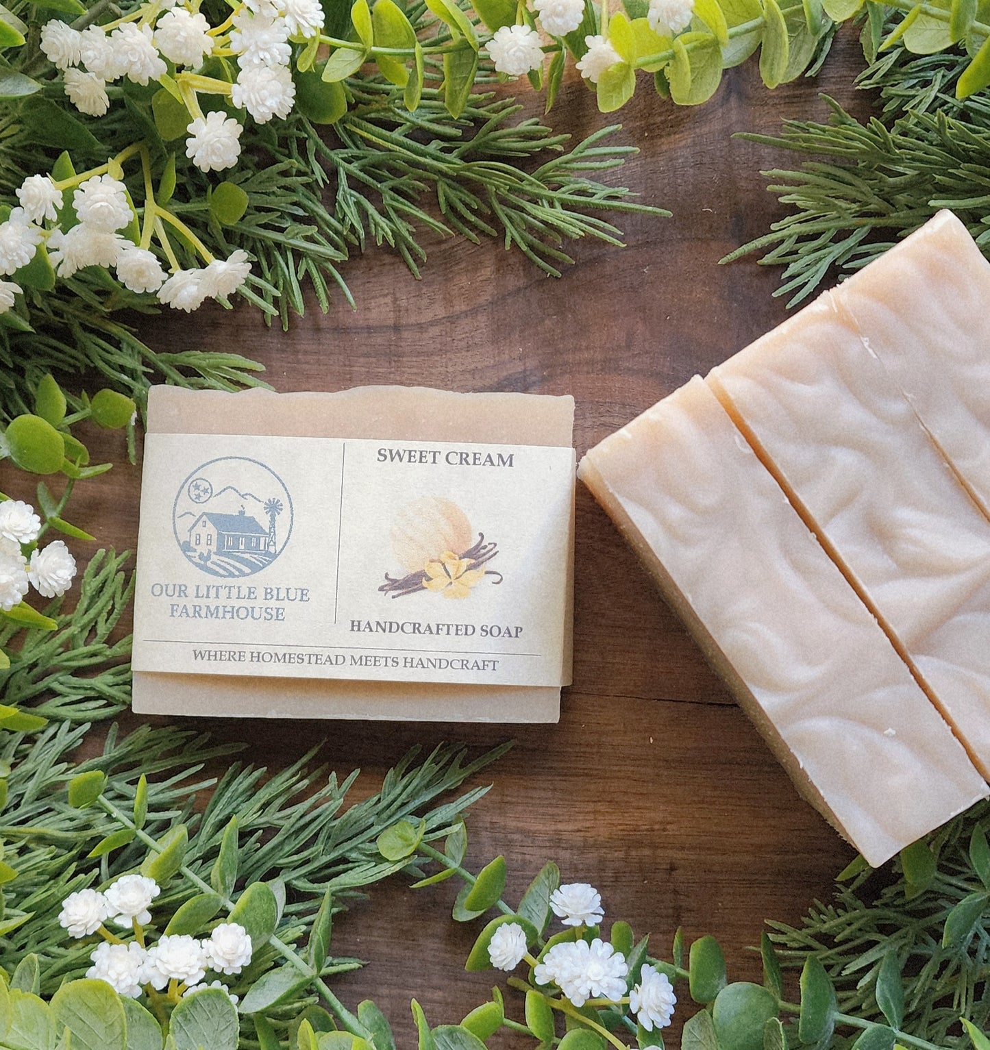 Sweet Cream Handmade Soap