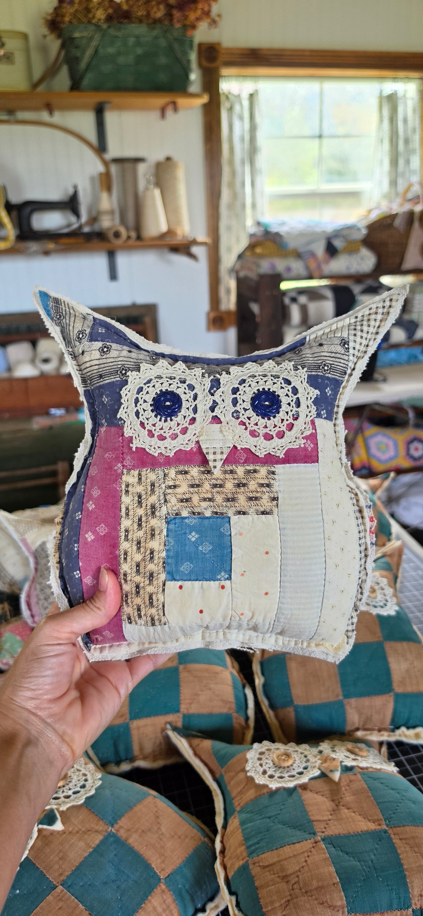 Vintage Quilt Country Owl