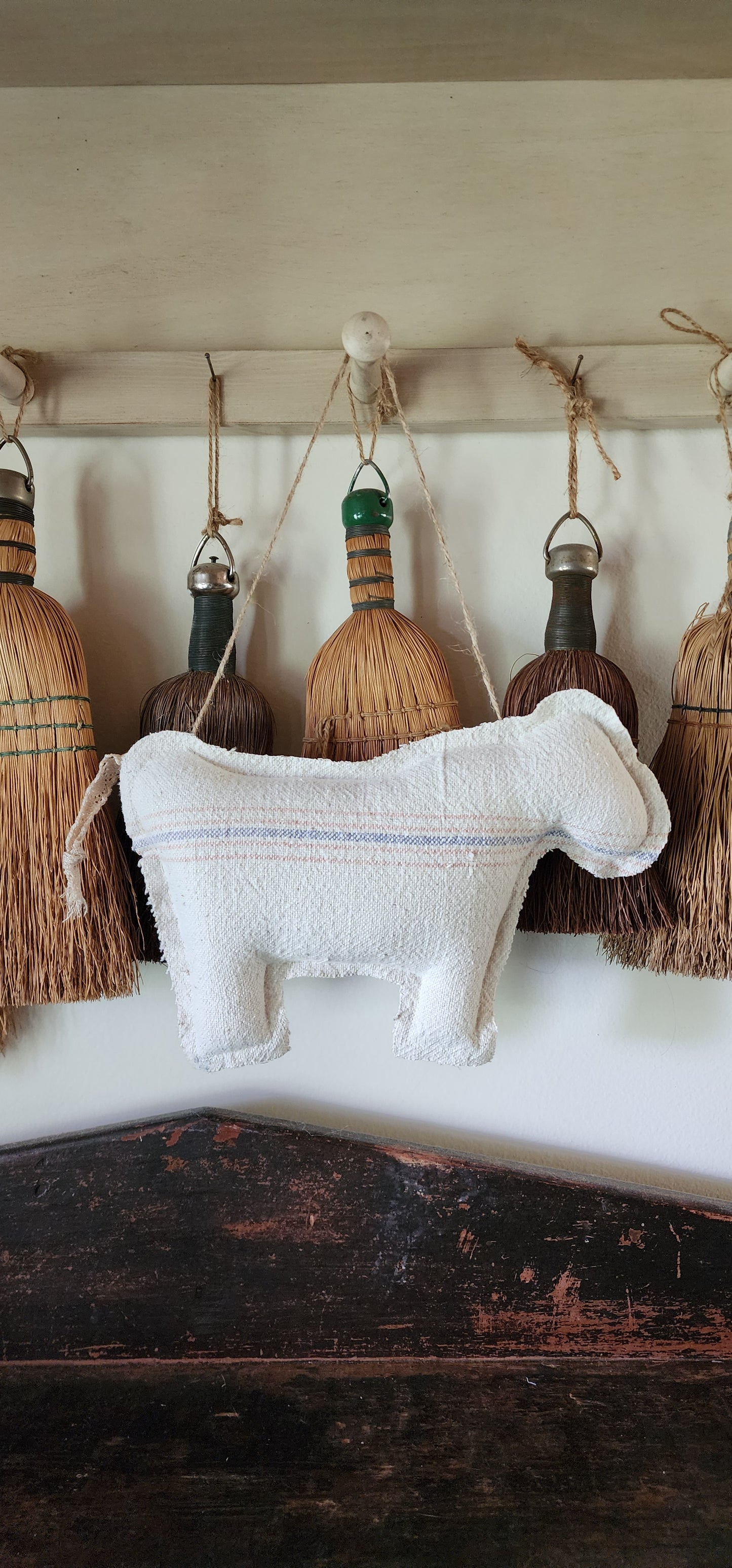 Vintage Quilt Farmhouse Cow