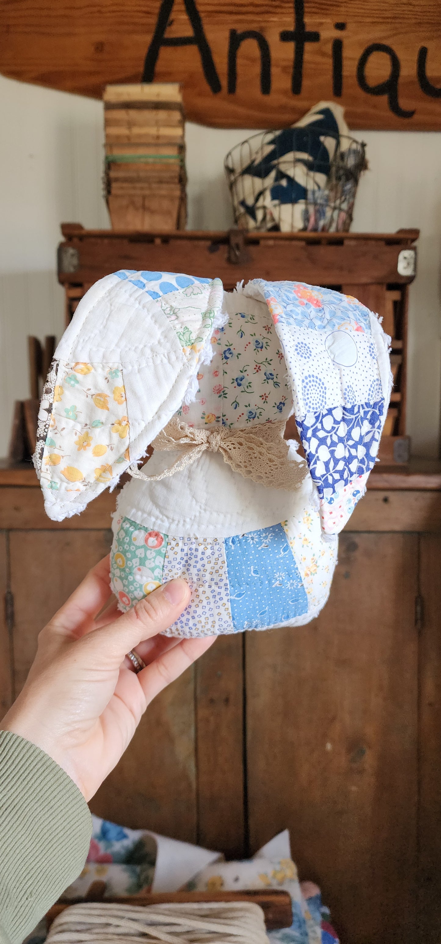 Vintage Quilt Bunny