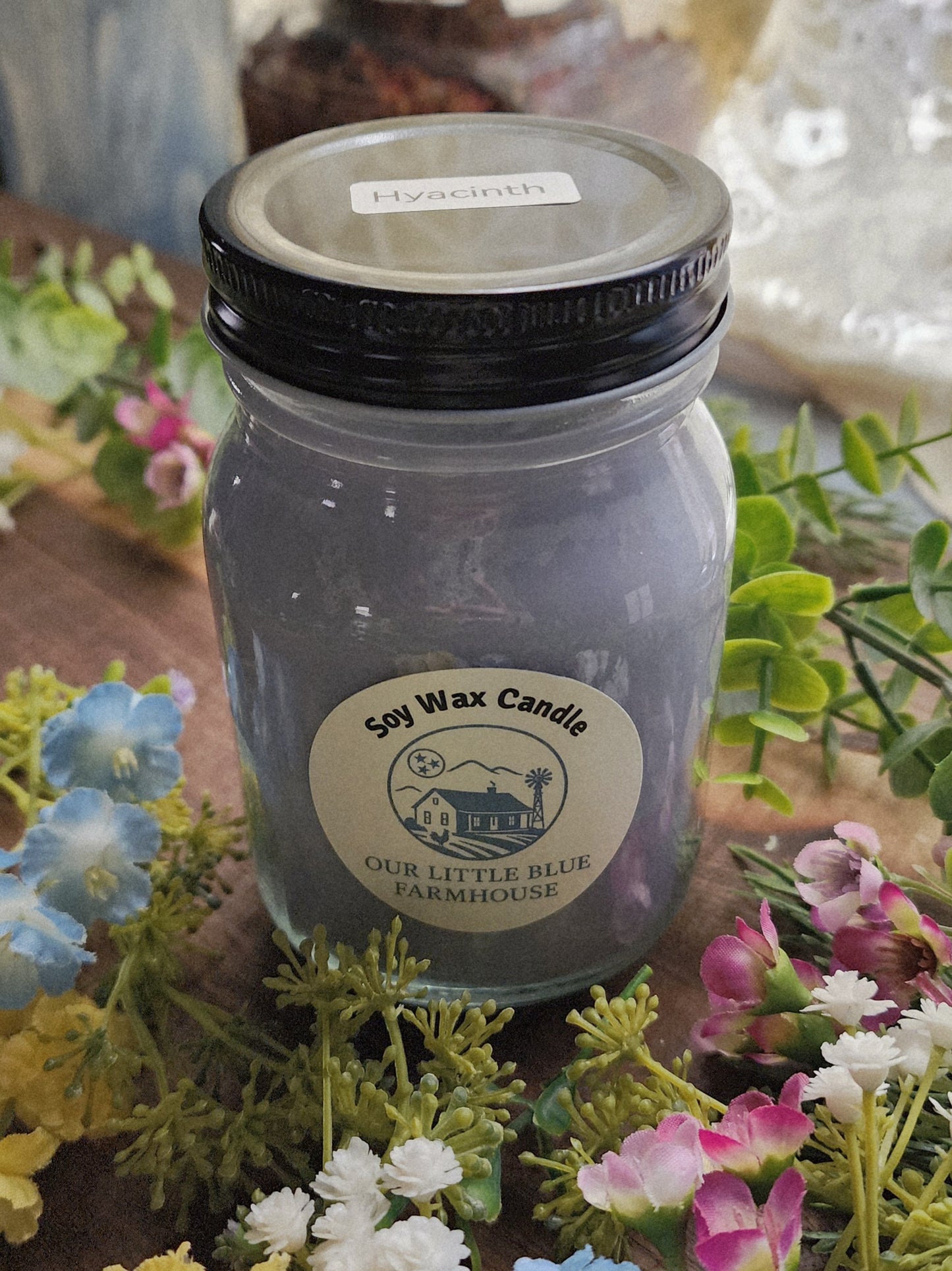 Soy Wax Candle - Hyacinth