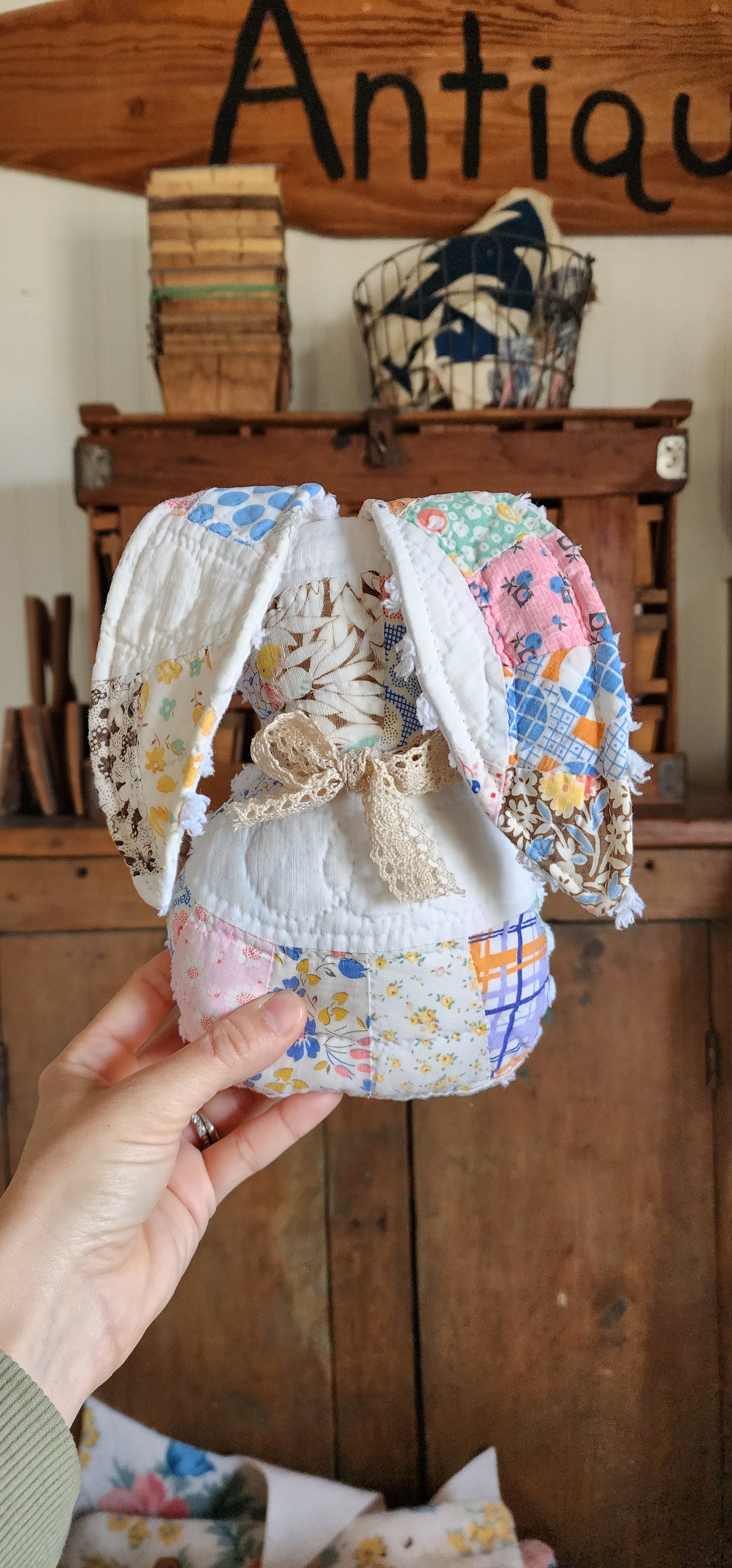 Vintage Quilt Bunny