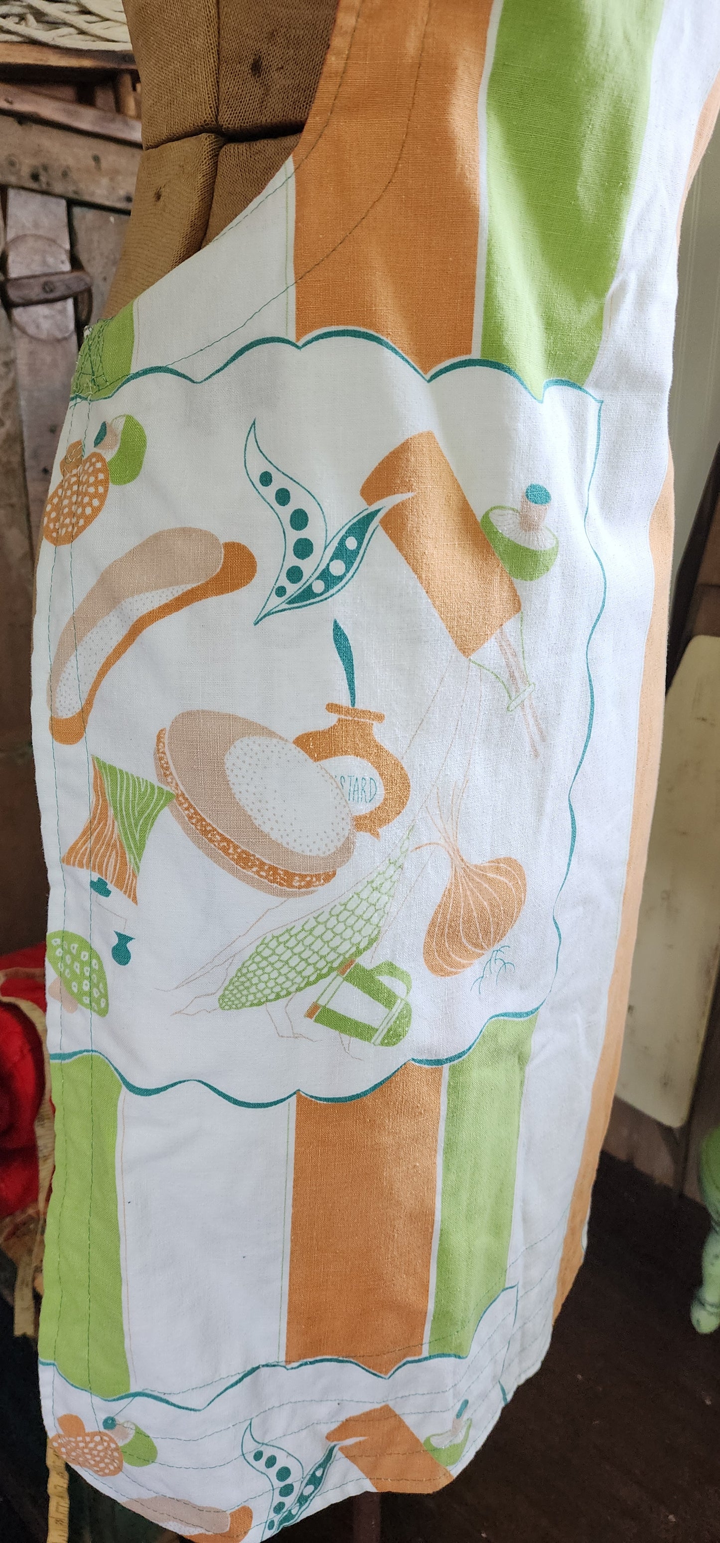 Grandma's Vintage Linen Adult Apron