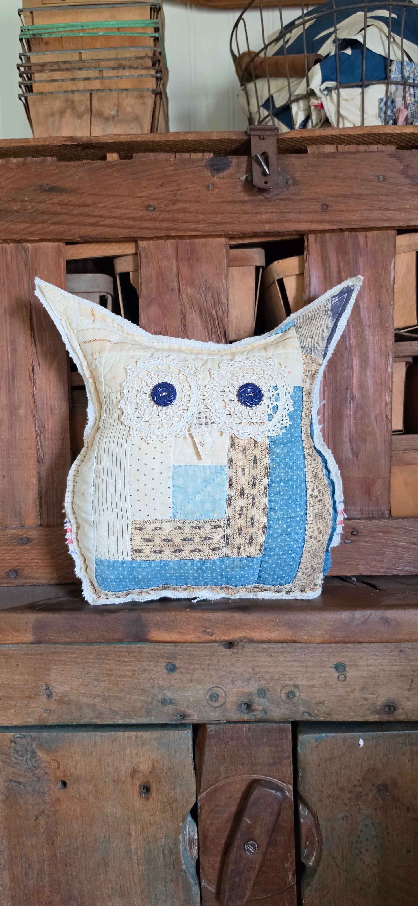 Vintage Quilt Country Owl