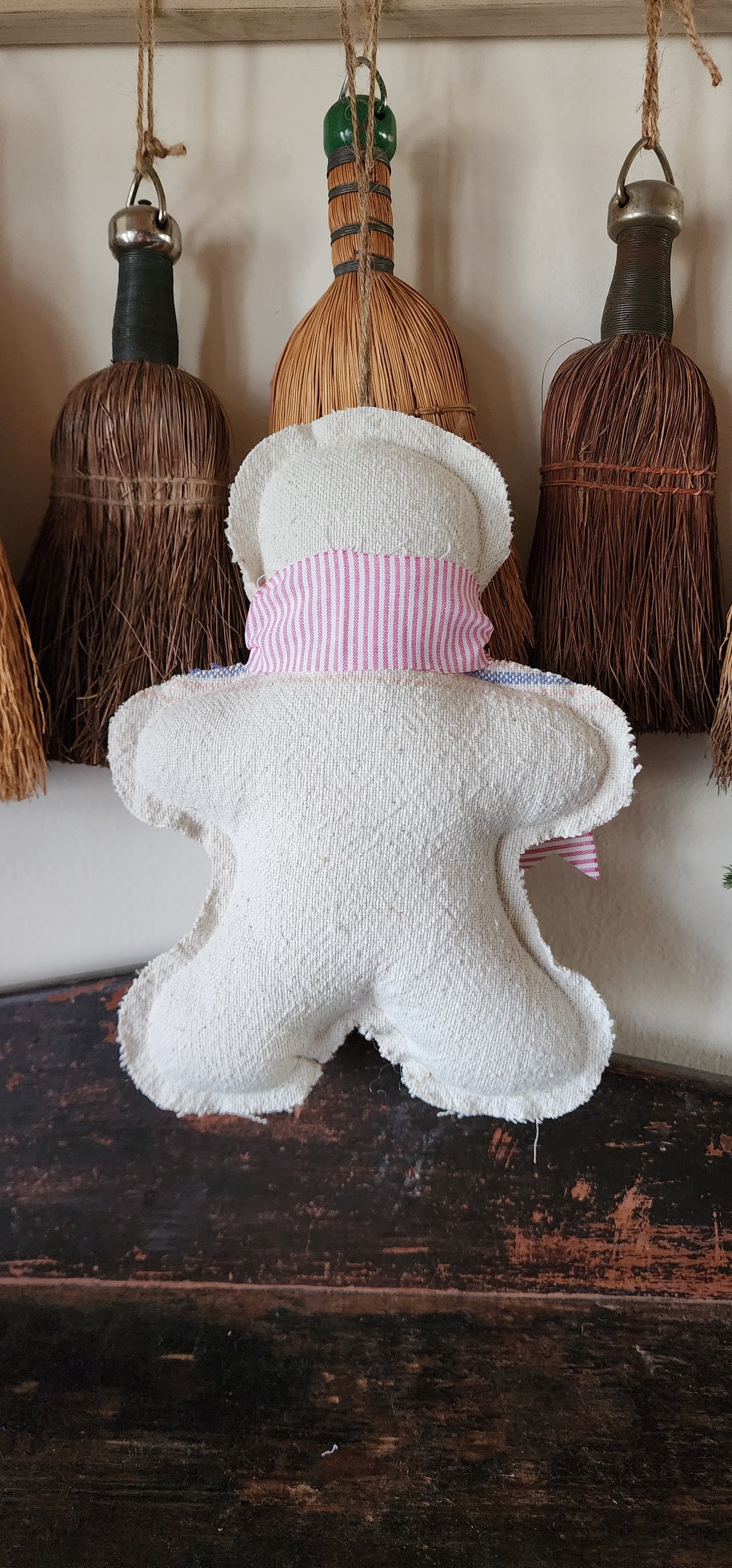 Vintage Quilt Gingerbread Man