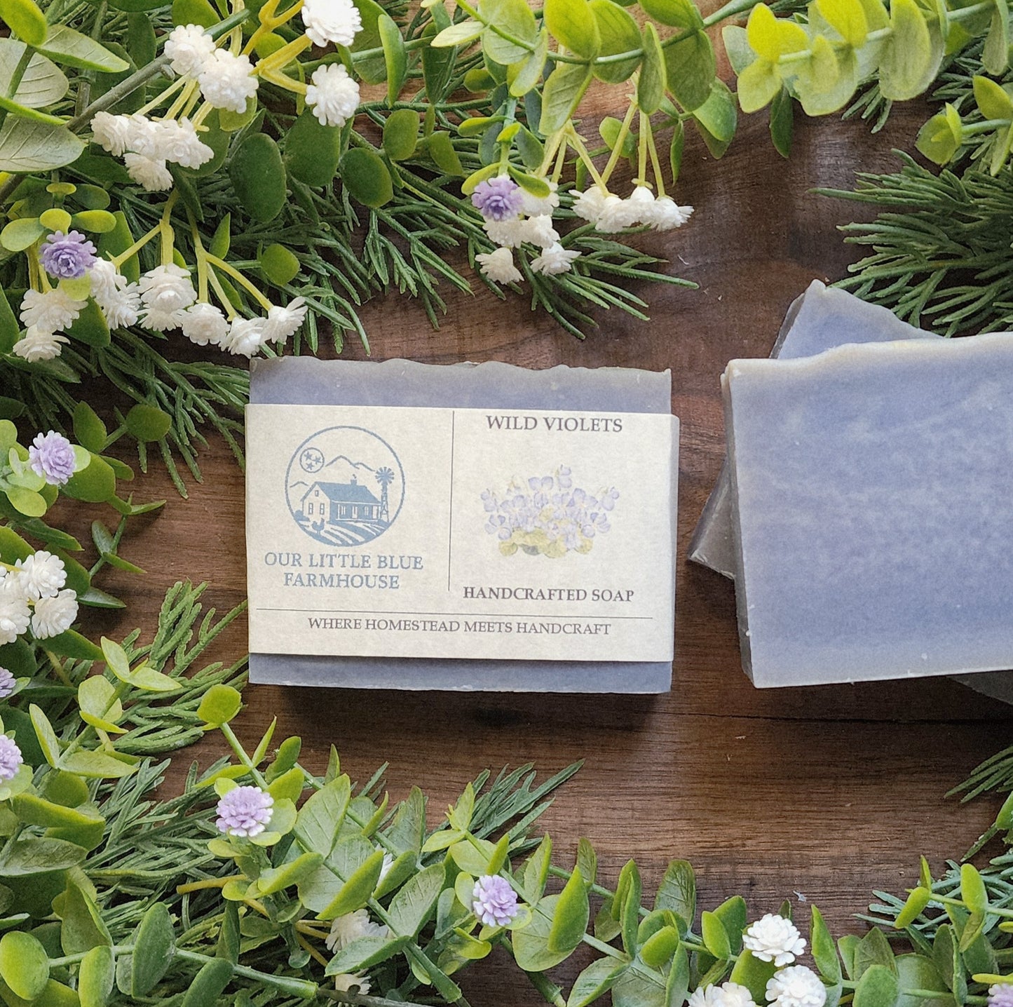 Wild Violets Handmade Soap