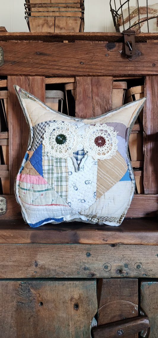 Vintage Quilt Country Owl