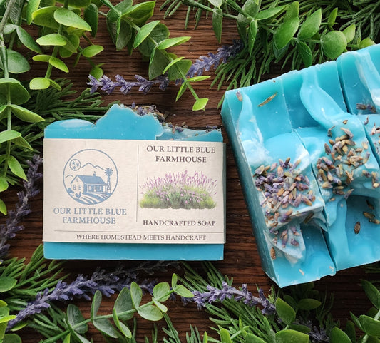 Our Little Blue Farmhouse Handmade Soap