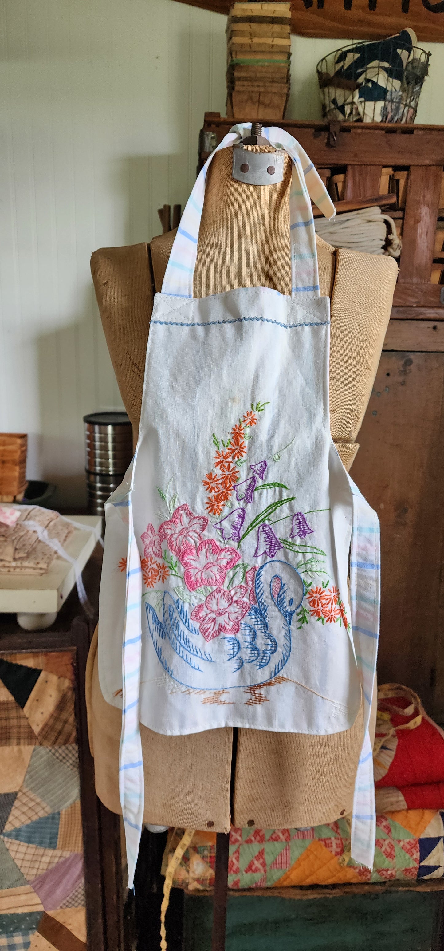 Grandma's Vintage Linen Children's Apron