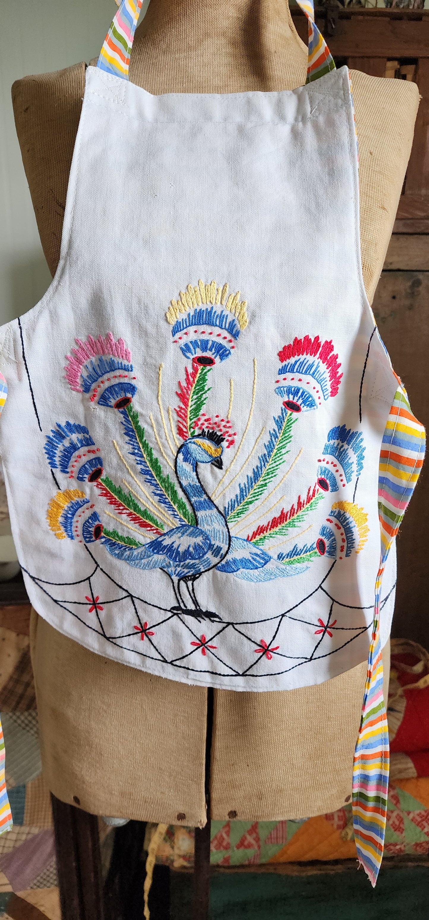 Grandma's Vintage Linen Children's Apron