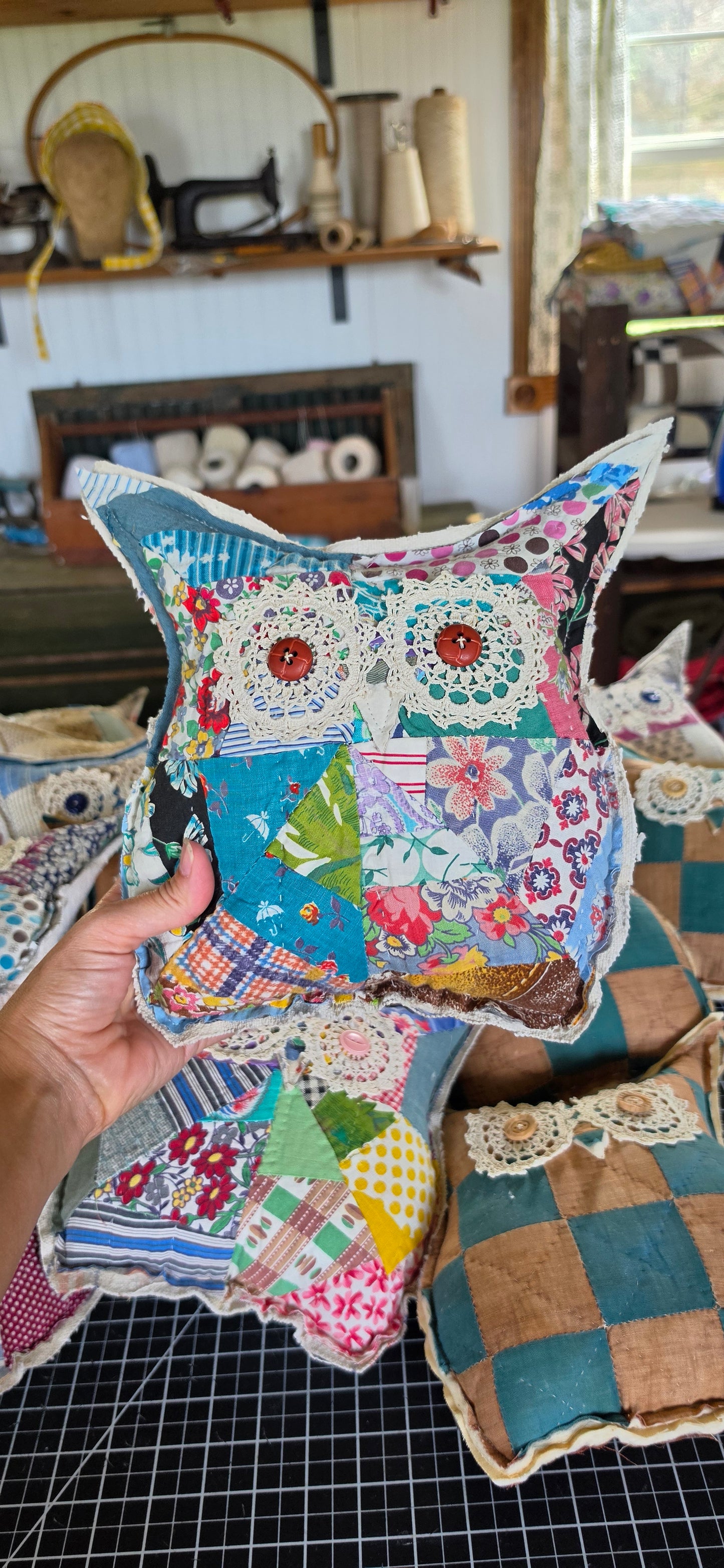 Vintage Quilt Country Owl