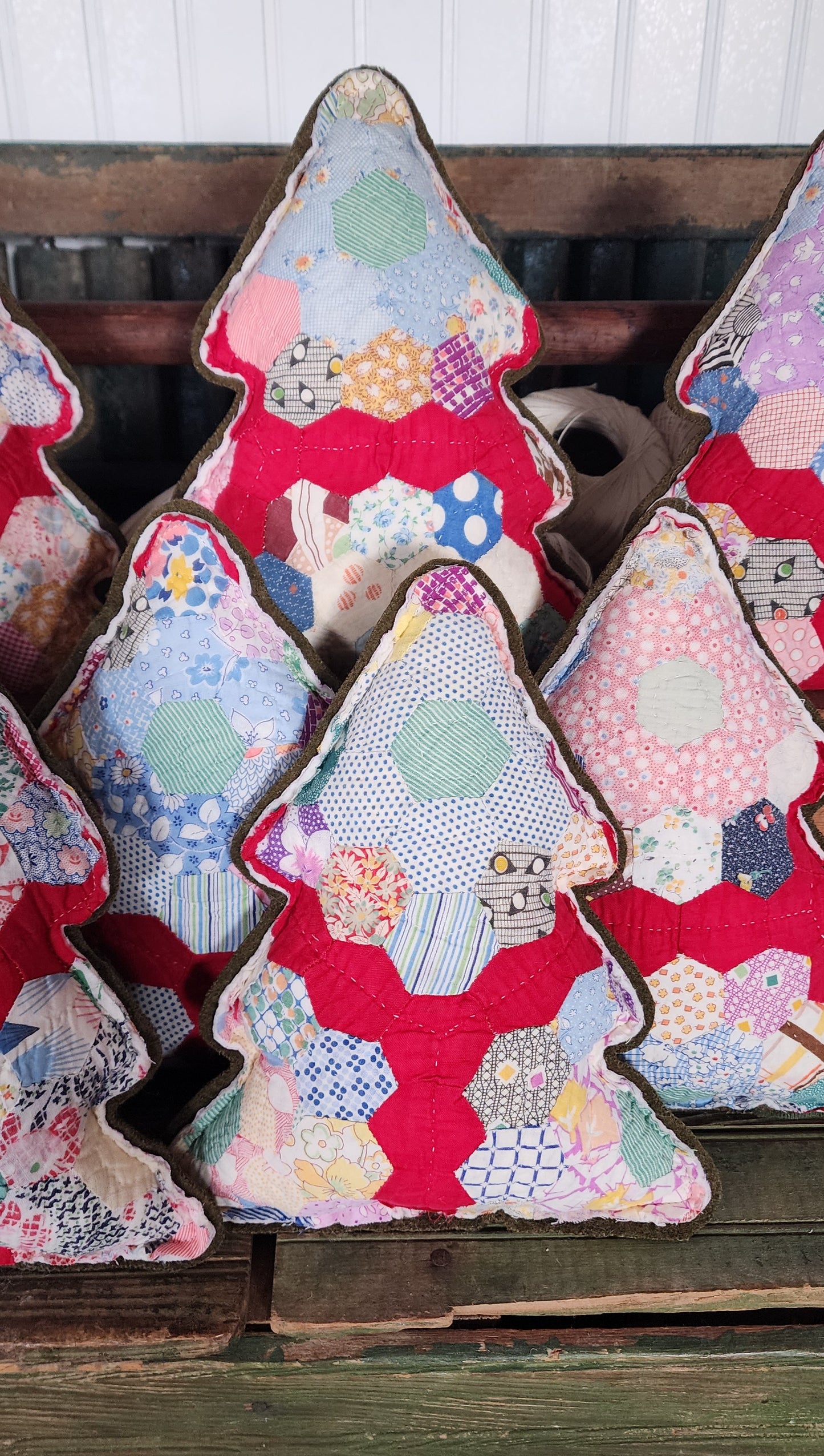 Vintage Quilt Christmas Tree