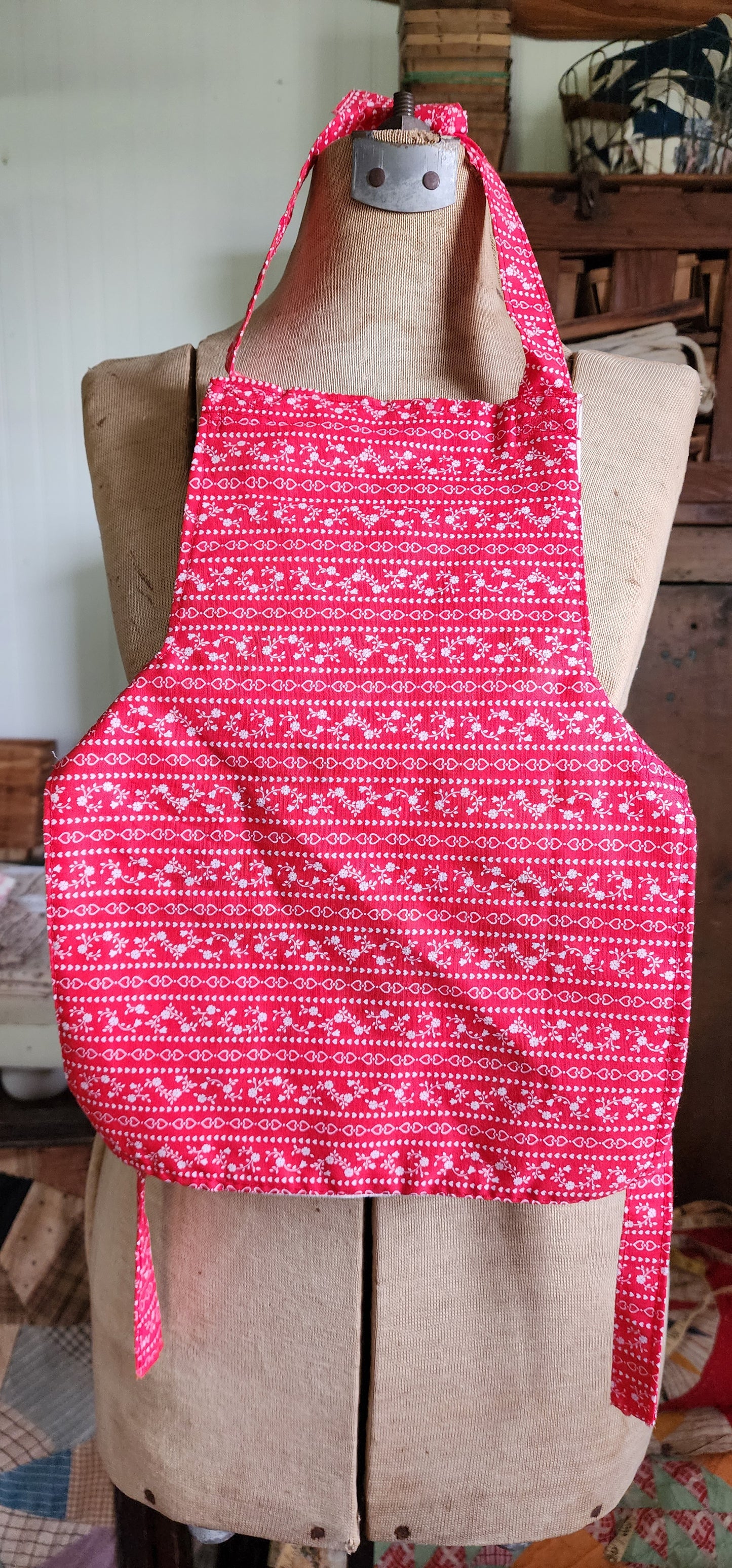 Grandma's Vintage Linen Children's Apron