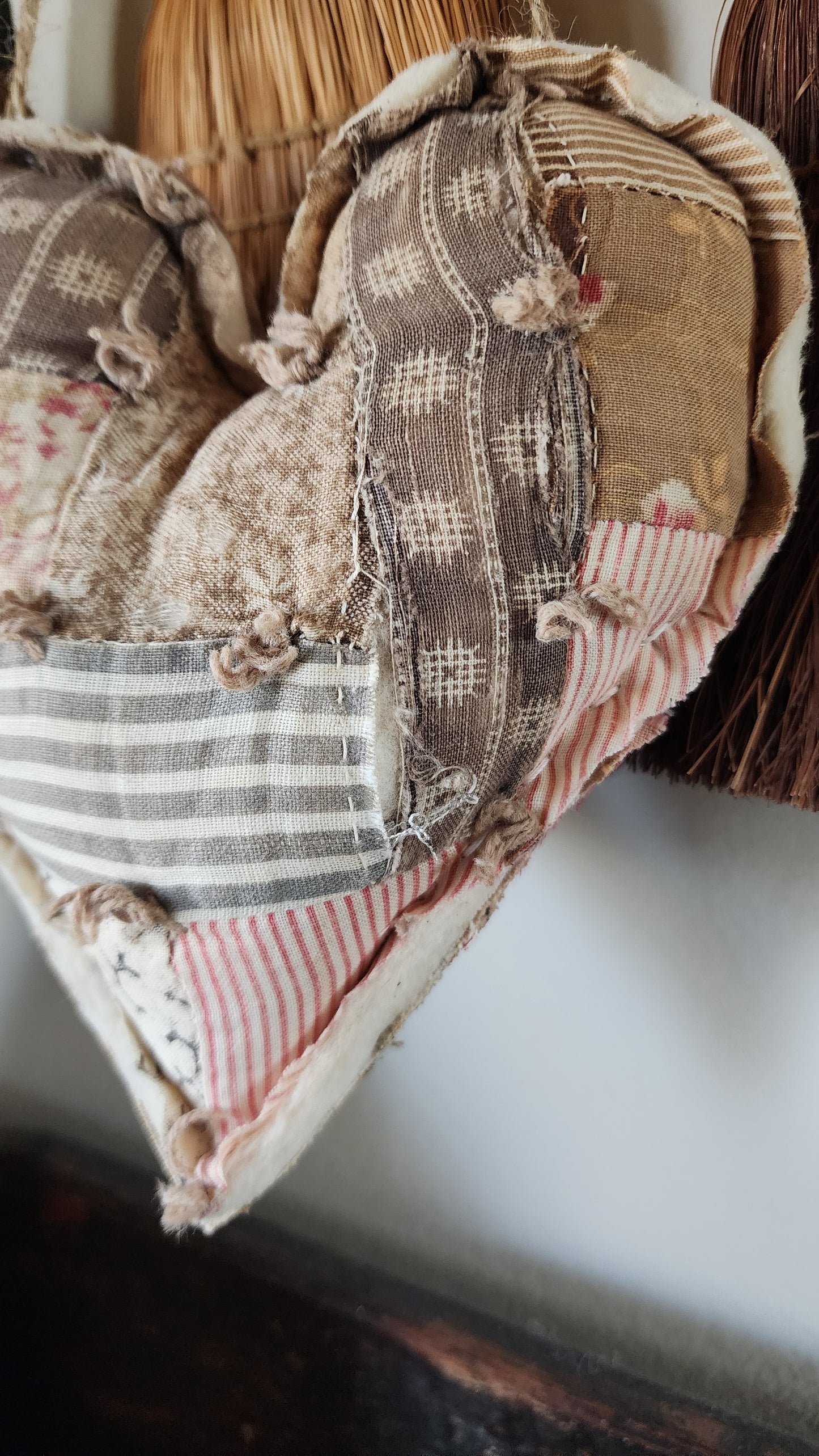 Antique Quilt Country Heart