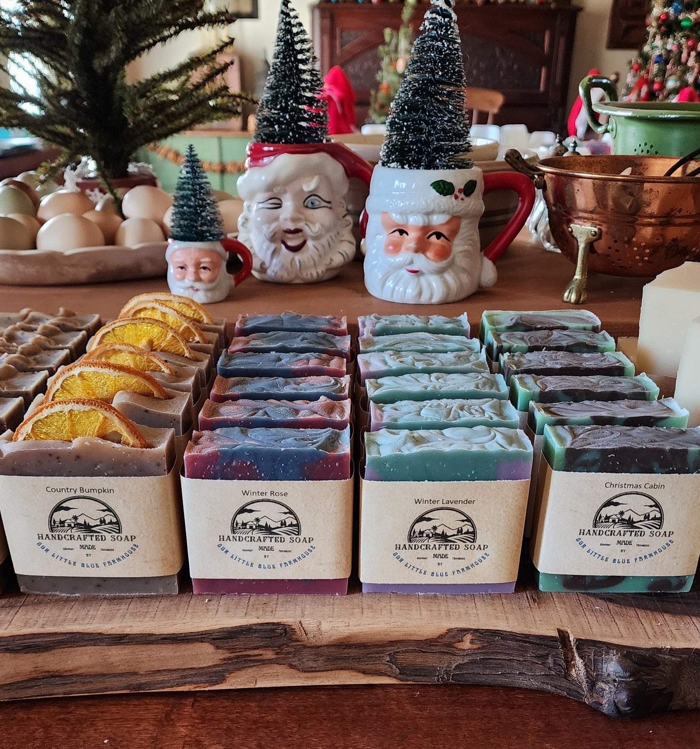 Christmas Cabin Handmade Soap