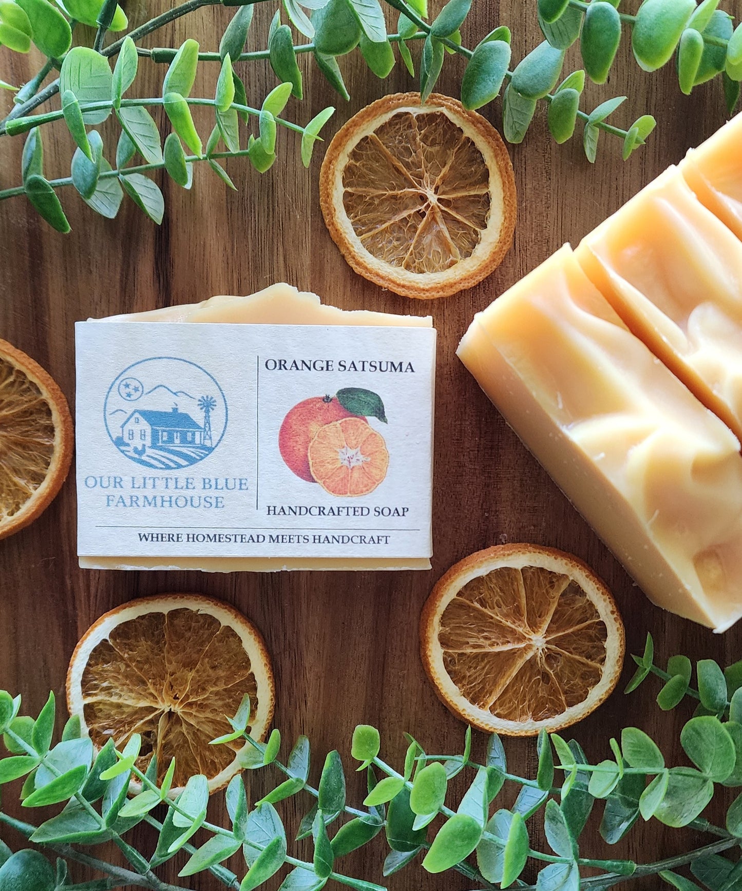 Orange Satsuma Handmade Soap