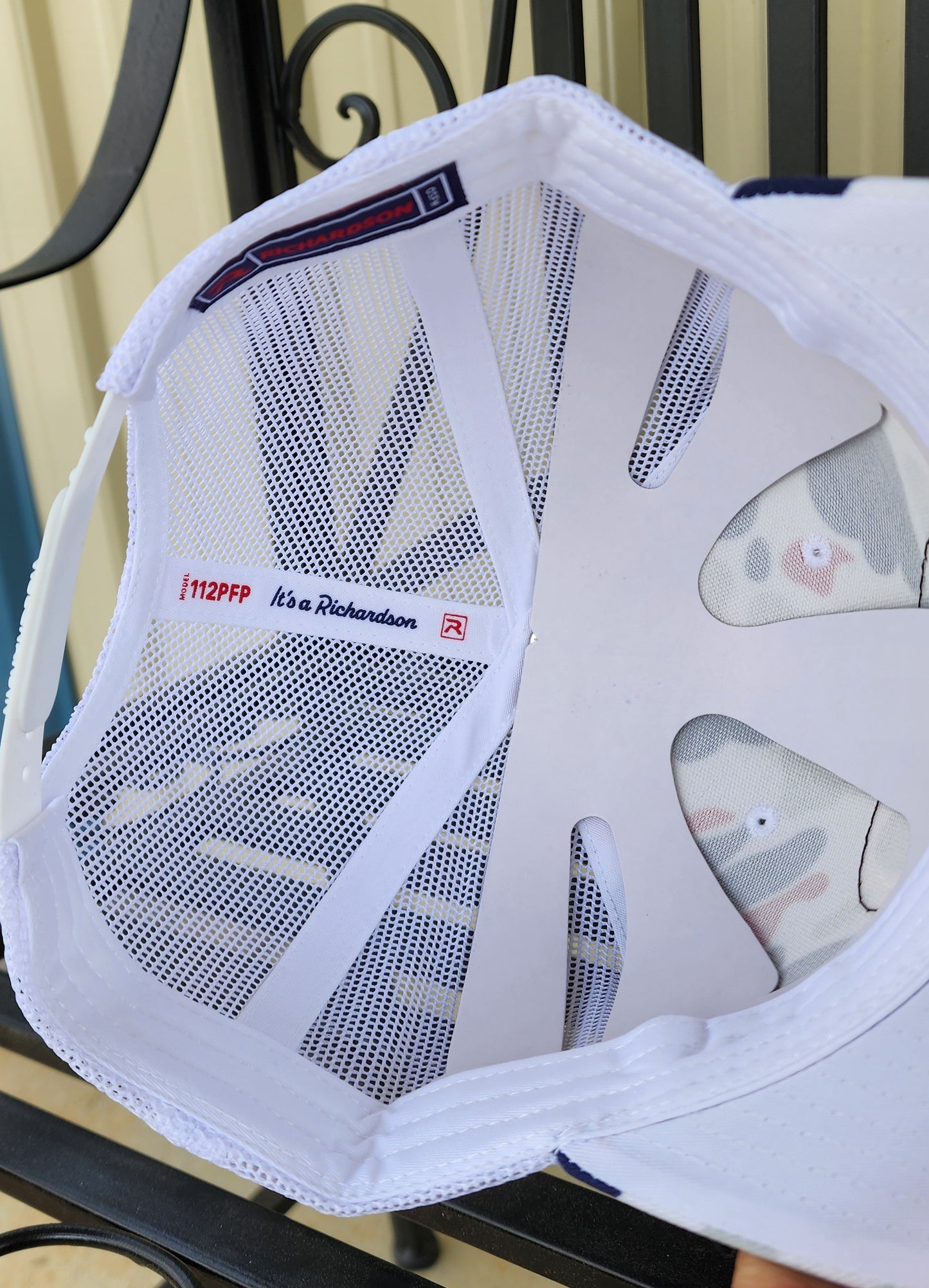 Richardson Leather Patch Trucker Hat - OLBF Logo