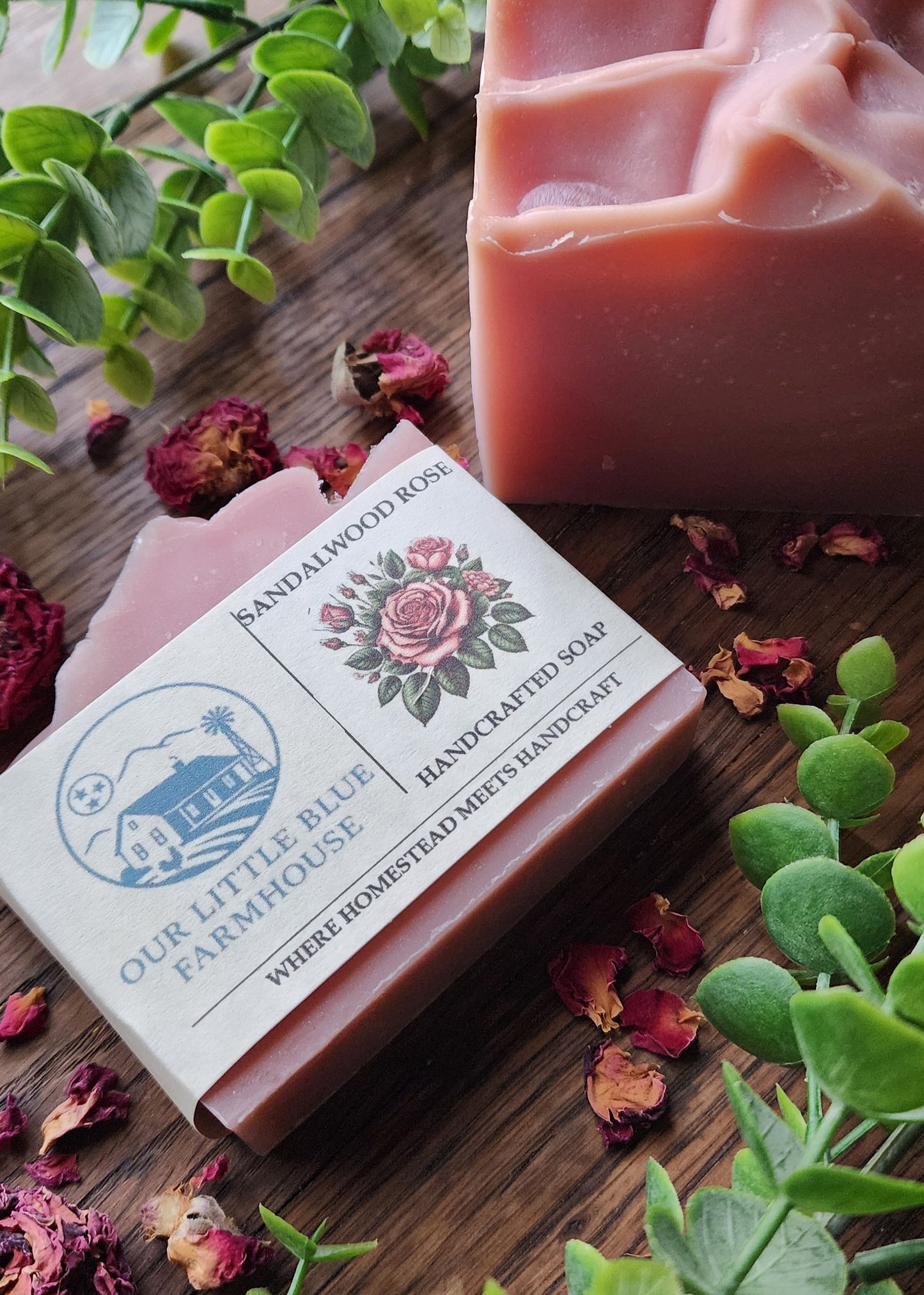 Sandalwood Rose Handmade Soap