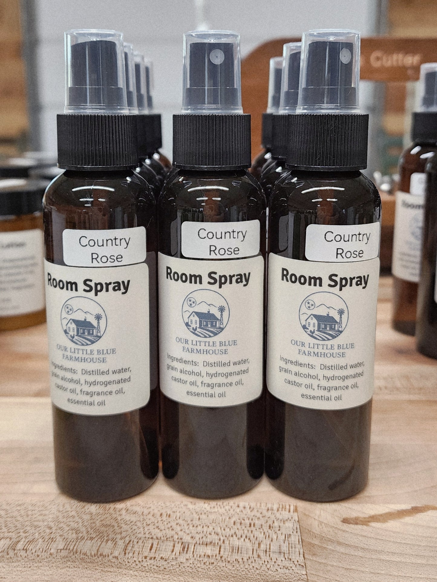 Room and Linen Spray - Country Rose