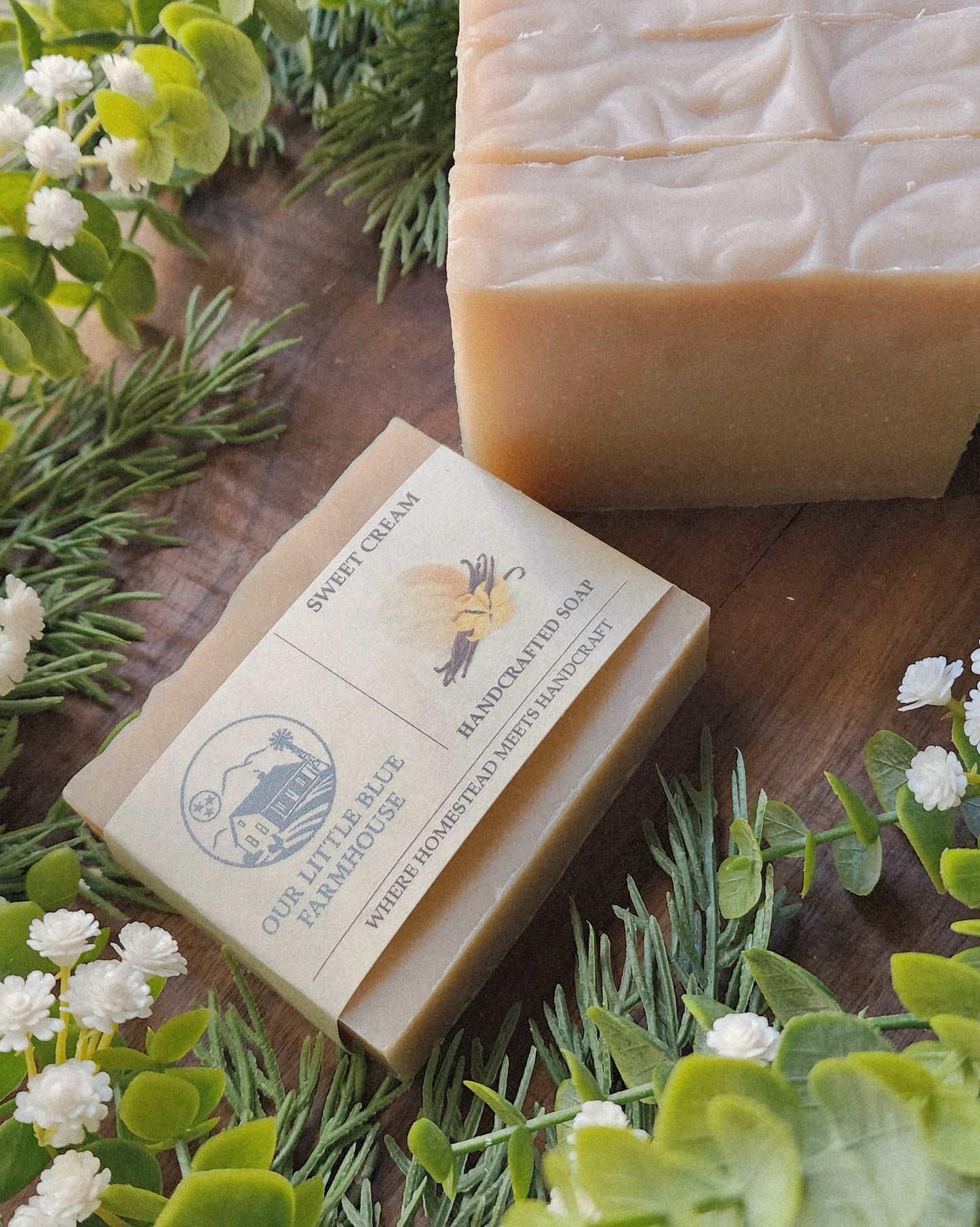 Sweet Cream Handmade Soap