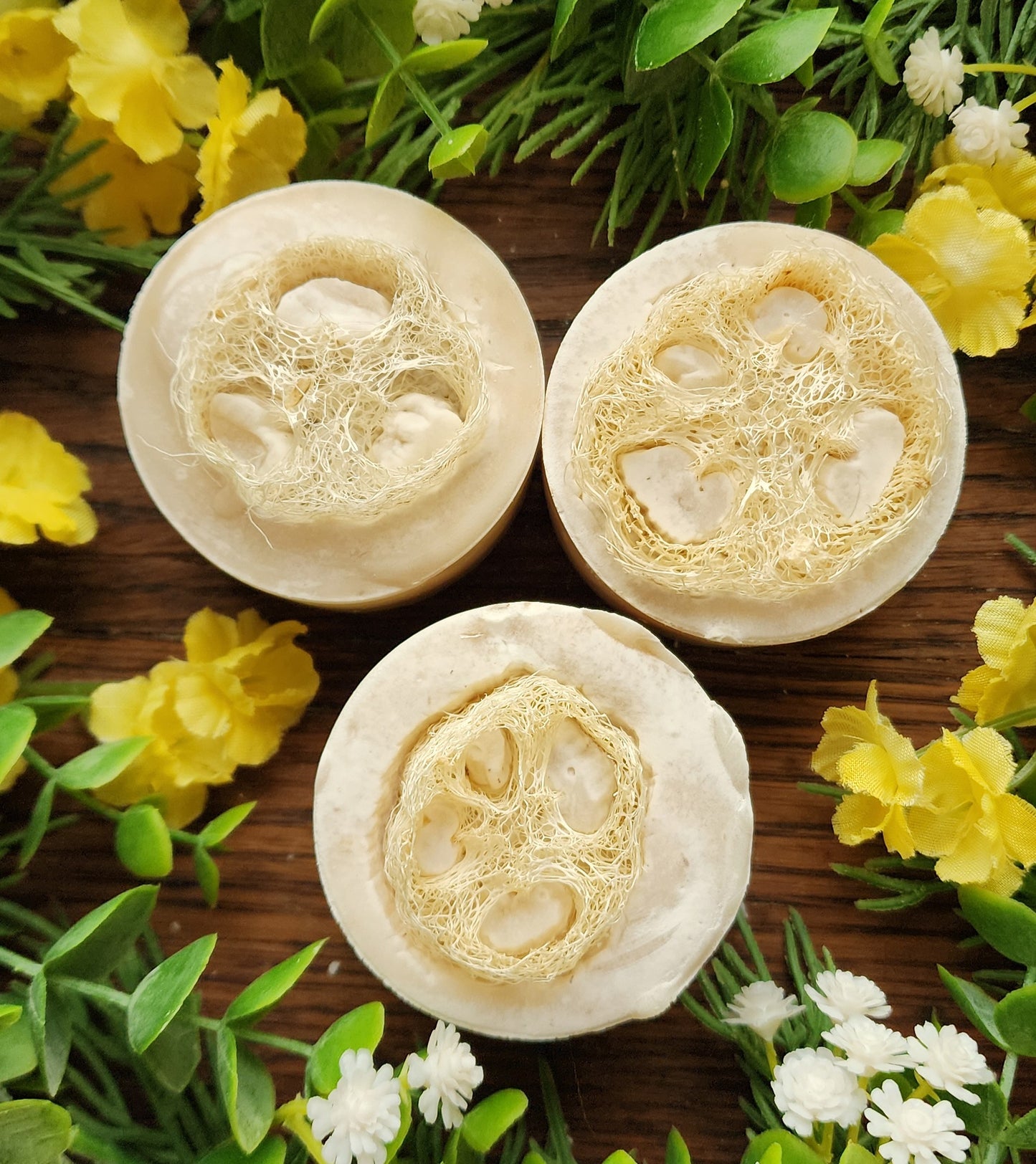 Mountain Honey Loofah Handmade Soap