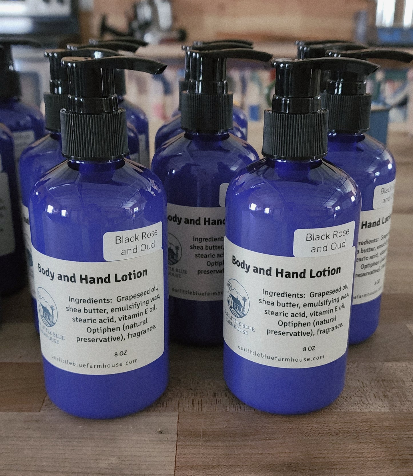 Hand and Body Lotion - Black Rose and Oud