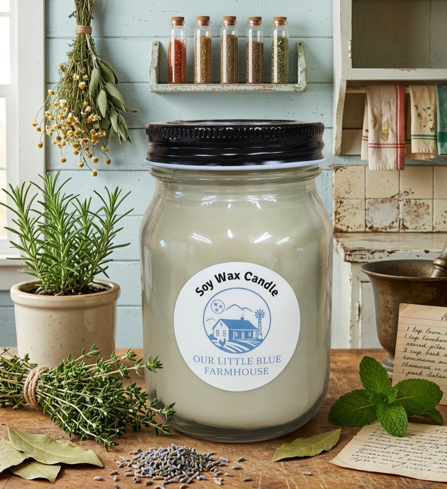 Soy Wax Candle - Herb Garden