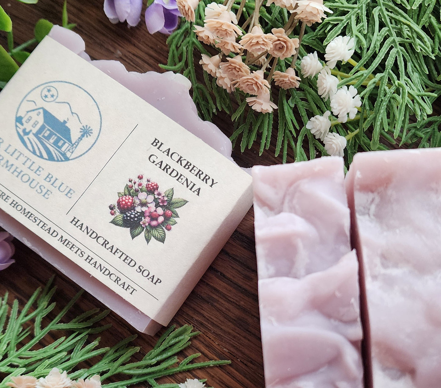 Blackberry Gardenia Handmade Soap