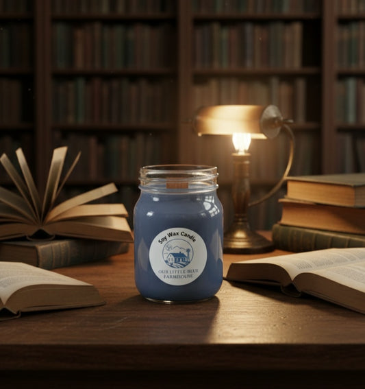 Soy Wax Candle - Hidden Library