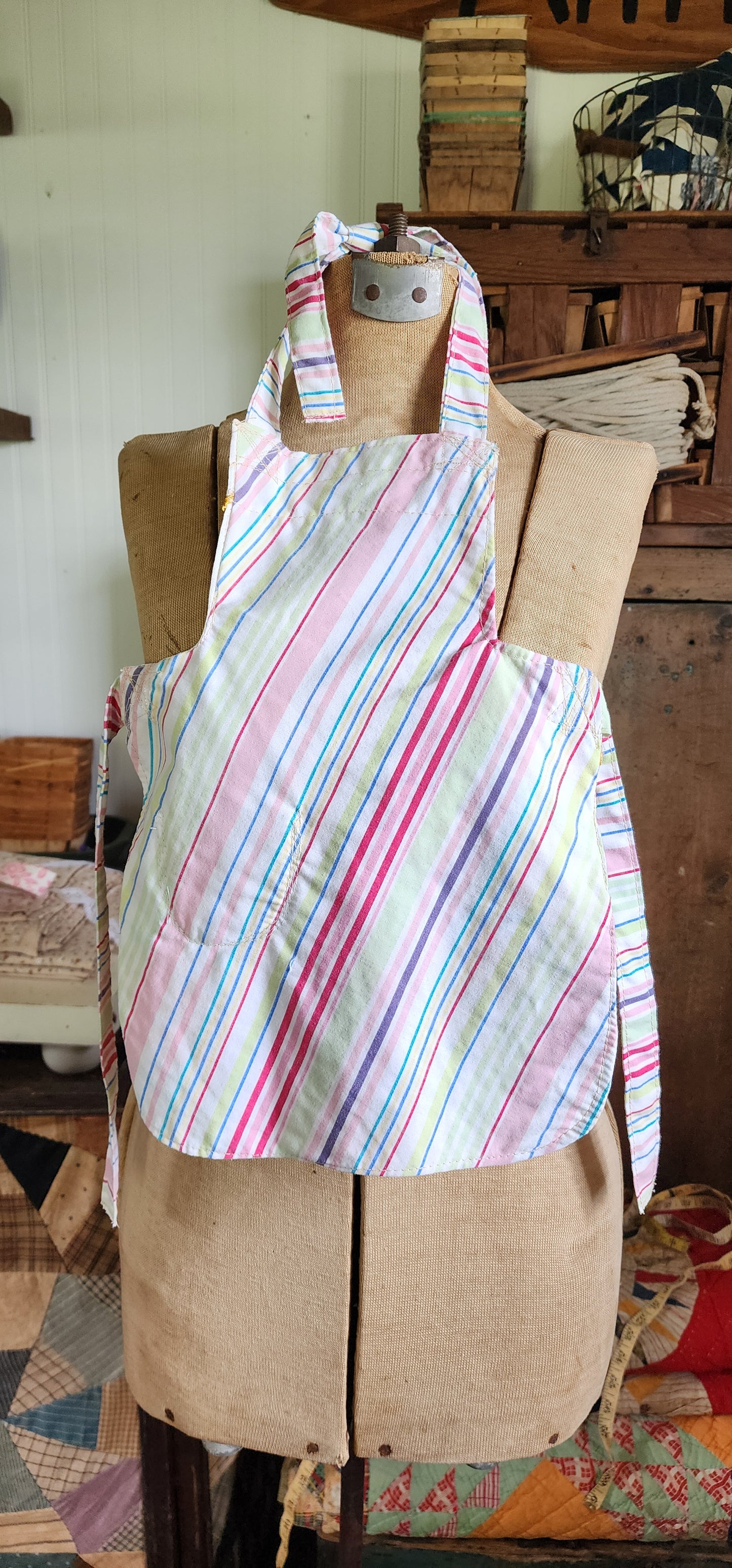 Grandma's Vintage Linen Children's Apron