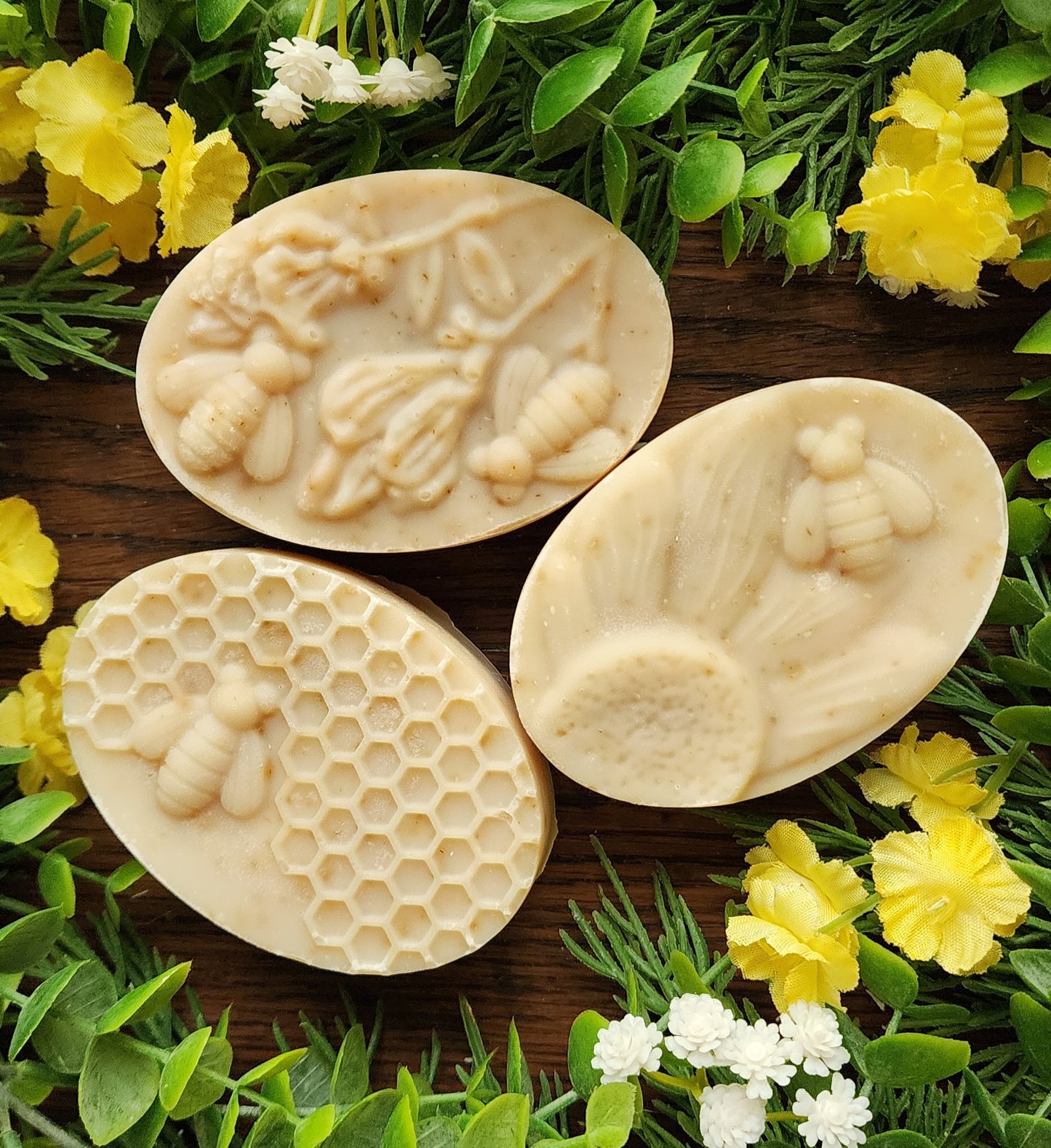 Mountain Honey Loofah Handmade Soap