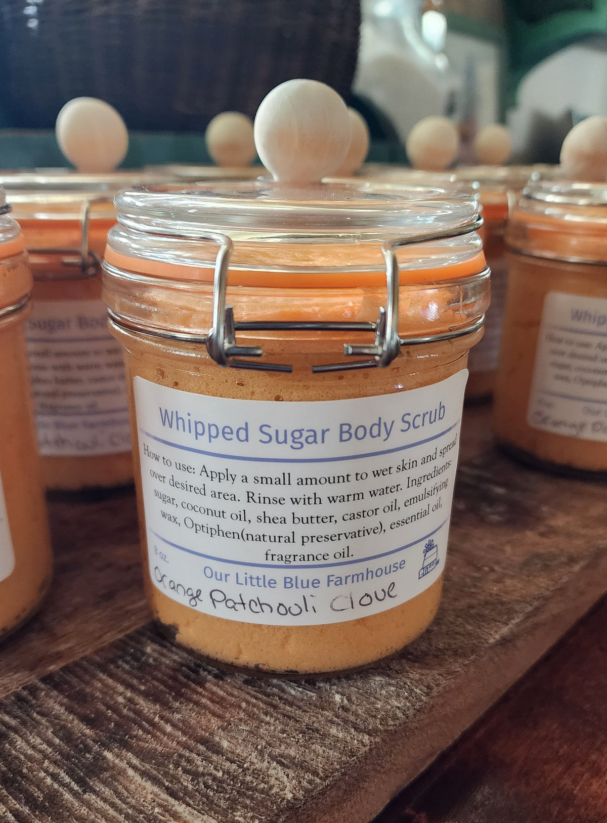 Whipped Sugar Body Scrub - Orange Patchouli Clove