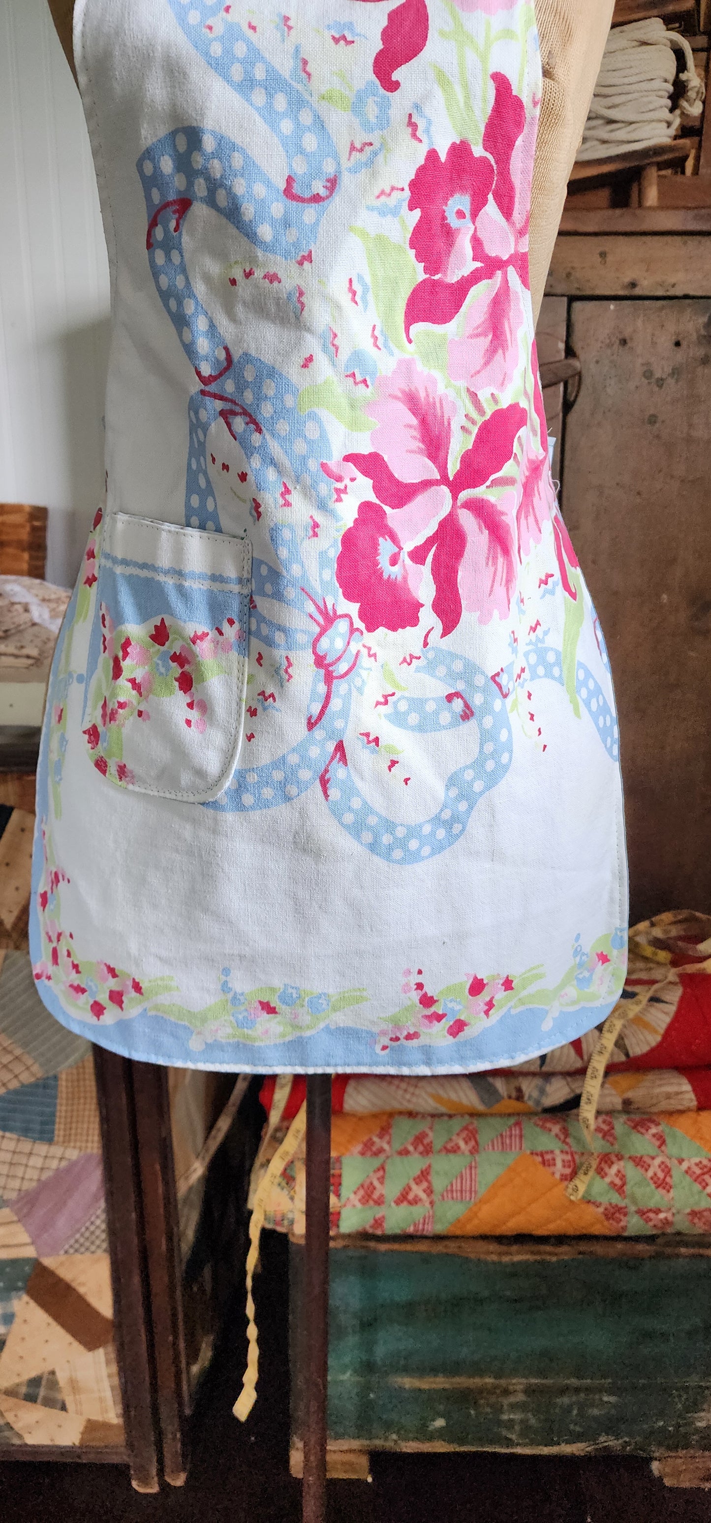 Grandma's Vintage Linen Children's Apron