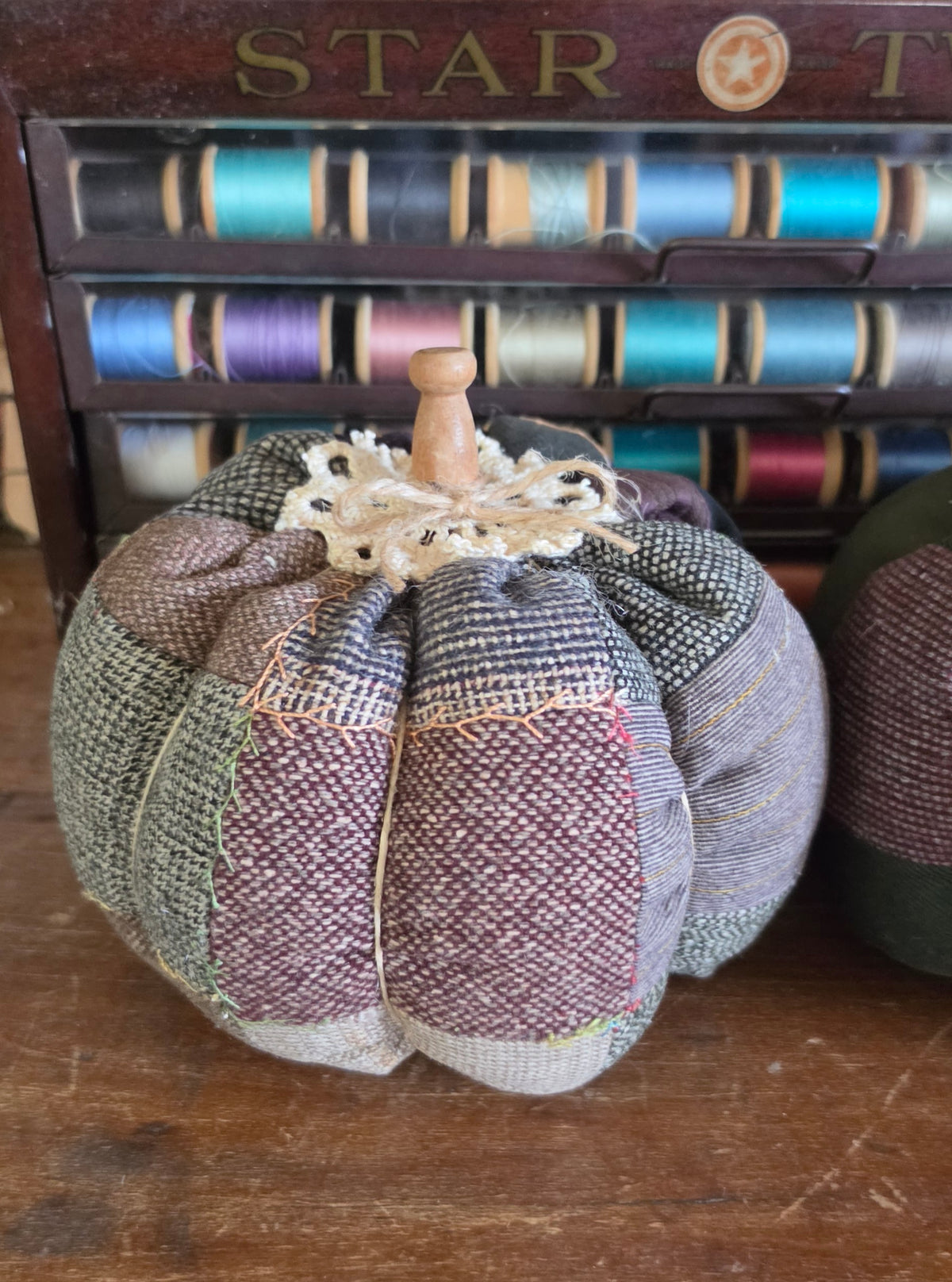 Vintage Quilt Pumpkin