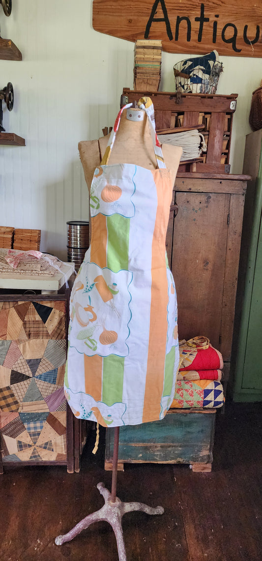 Grandma's Vintage Linen Adult Apron